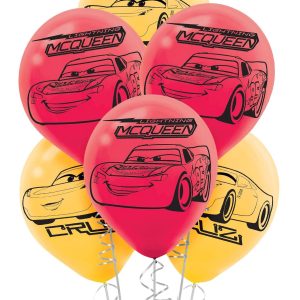 6ct. Cars 3 Balloons