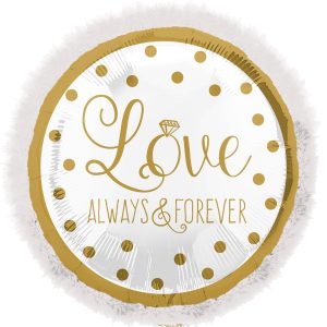 Giant Love Always & Forever Balloon. 32in