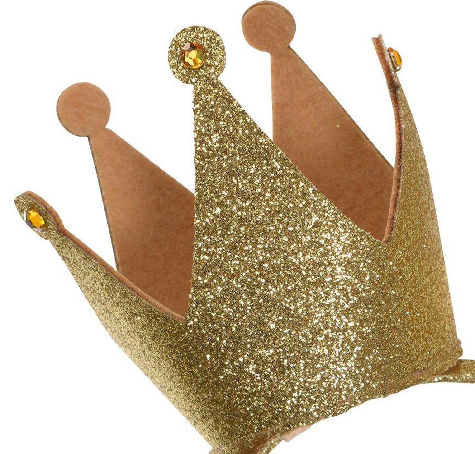 Kids' Glitter Crown Headband - Image 3