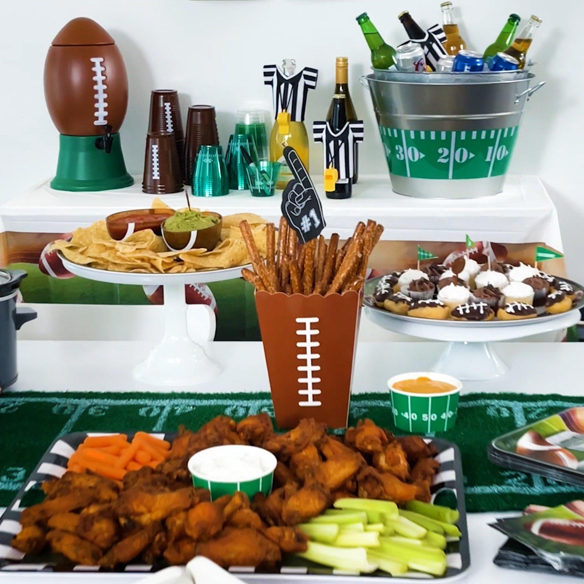 Football Metal Party Tub - Image 2