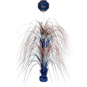 Navy Love Spray Centerpiece