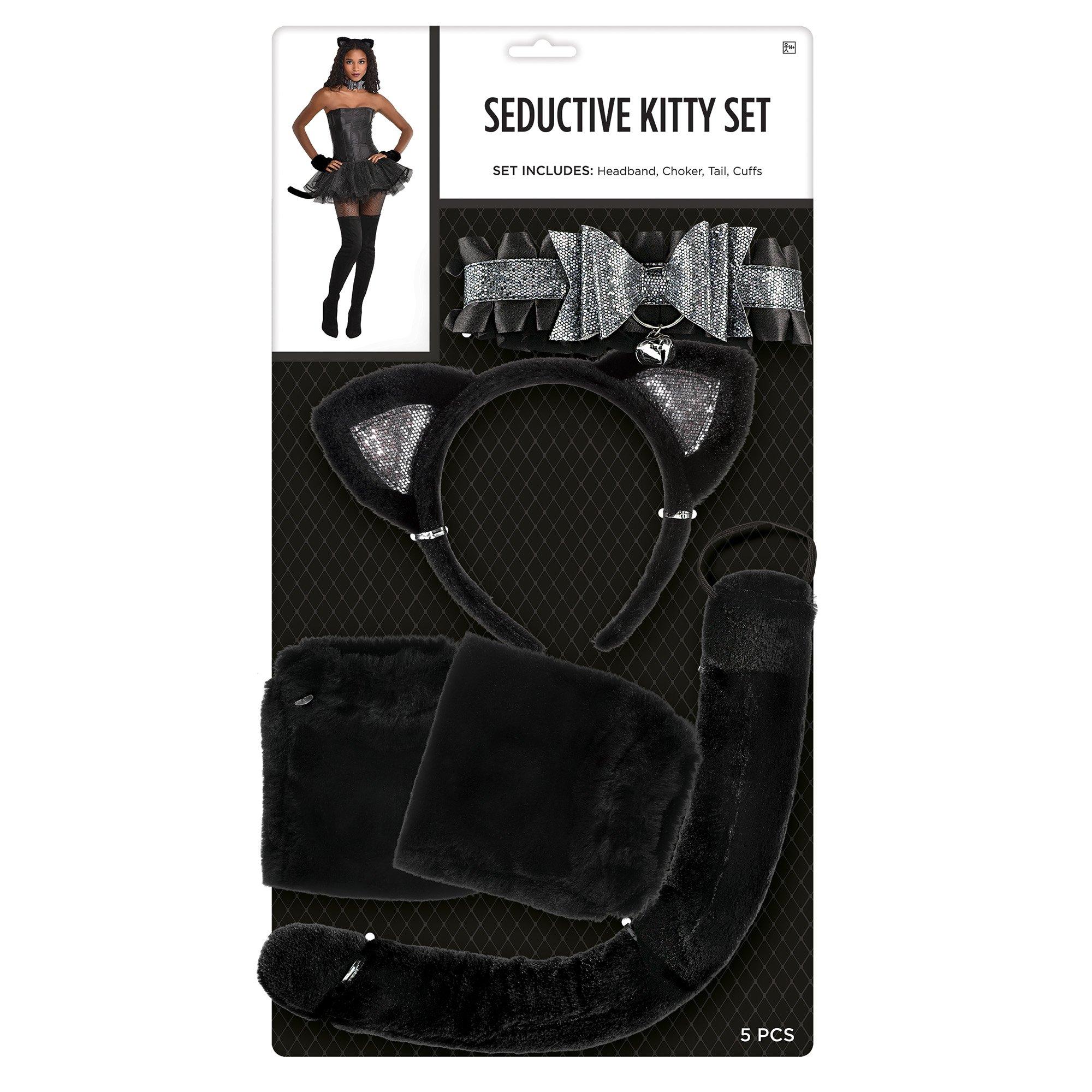 Dark Kitty Costume Accessory Kit 4pc - Image 3