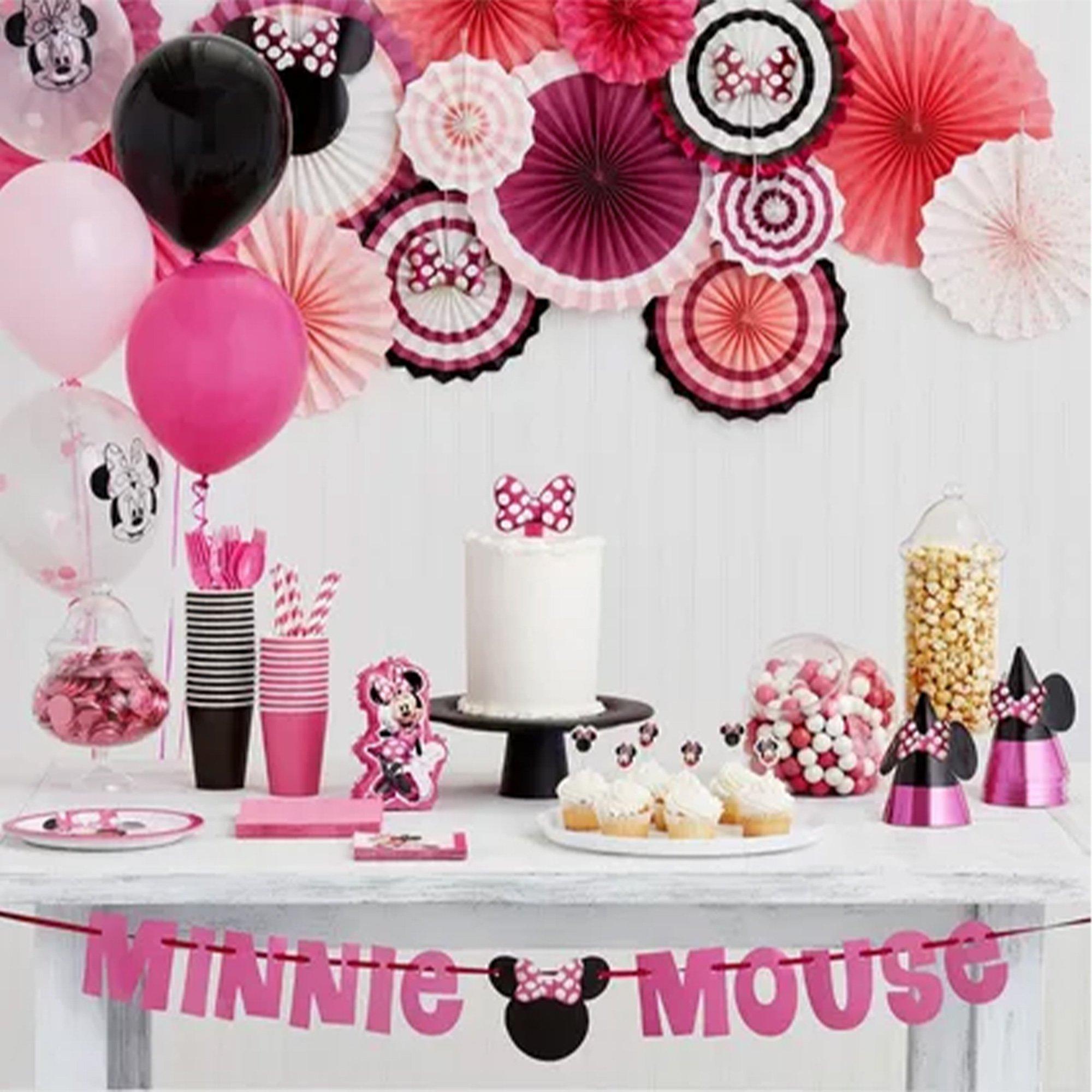 6ct. Minnie Mouse Forever Confetti Balloons - Image 4