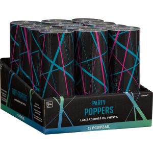 Finally 21 Confetti Party Poppers. 12ct