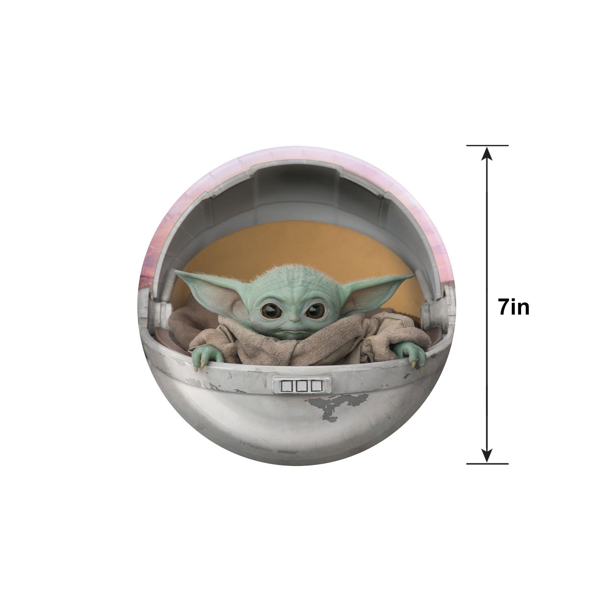 The Child Dessert Plates 8ct - The Mandalorian - Image 3