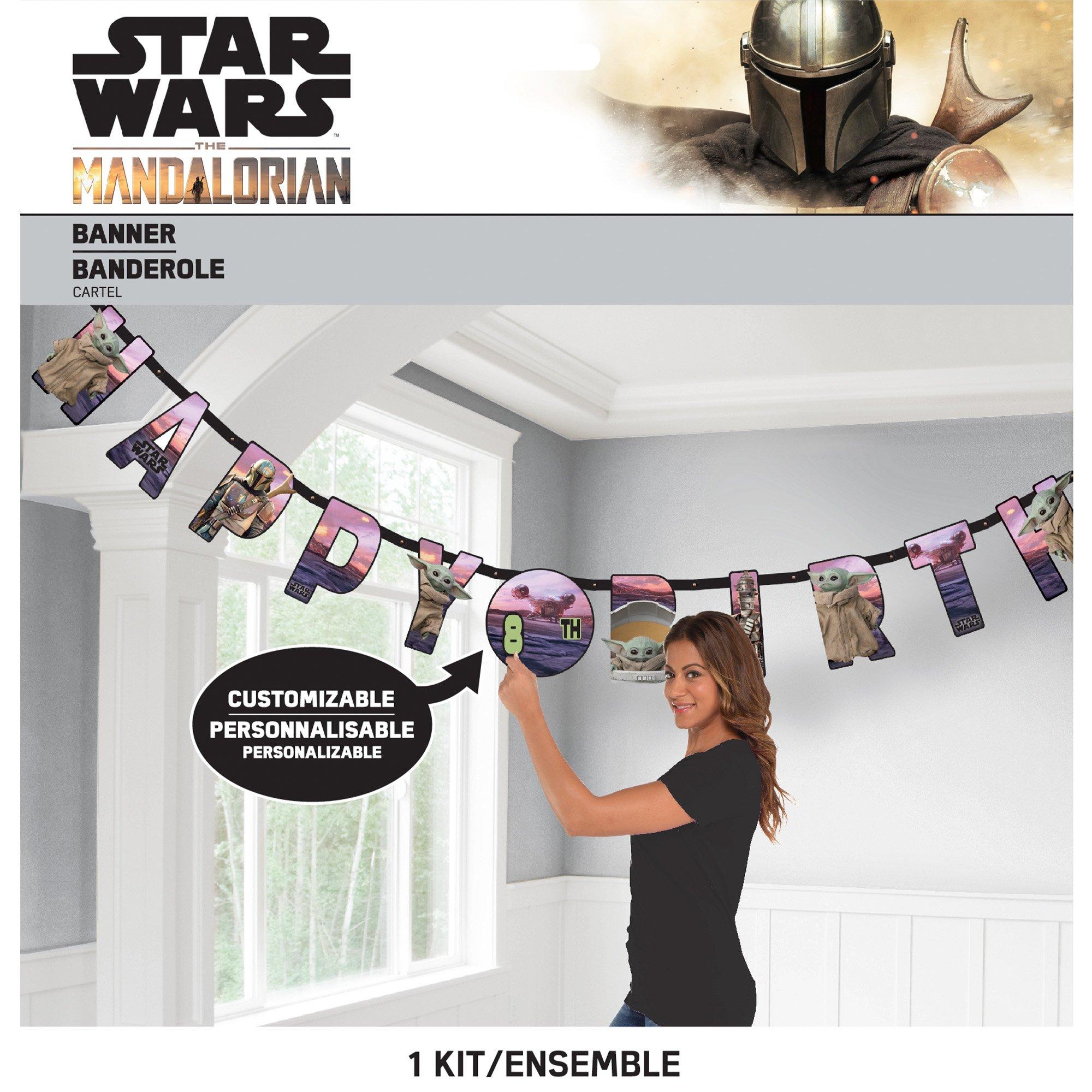 The Child Birthday Banner Kit - The Mandalorian - Image 2