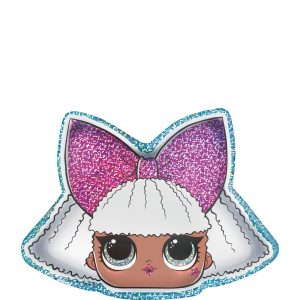 Prismatic Diva-Shaped Dessert Plates. 8.8in. 8ct - L.O.L. Surprise! Together 4-Eva
