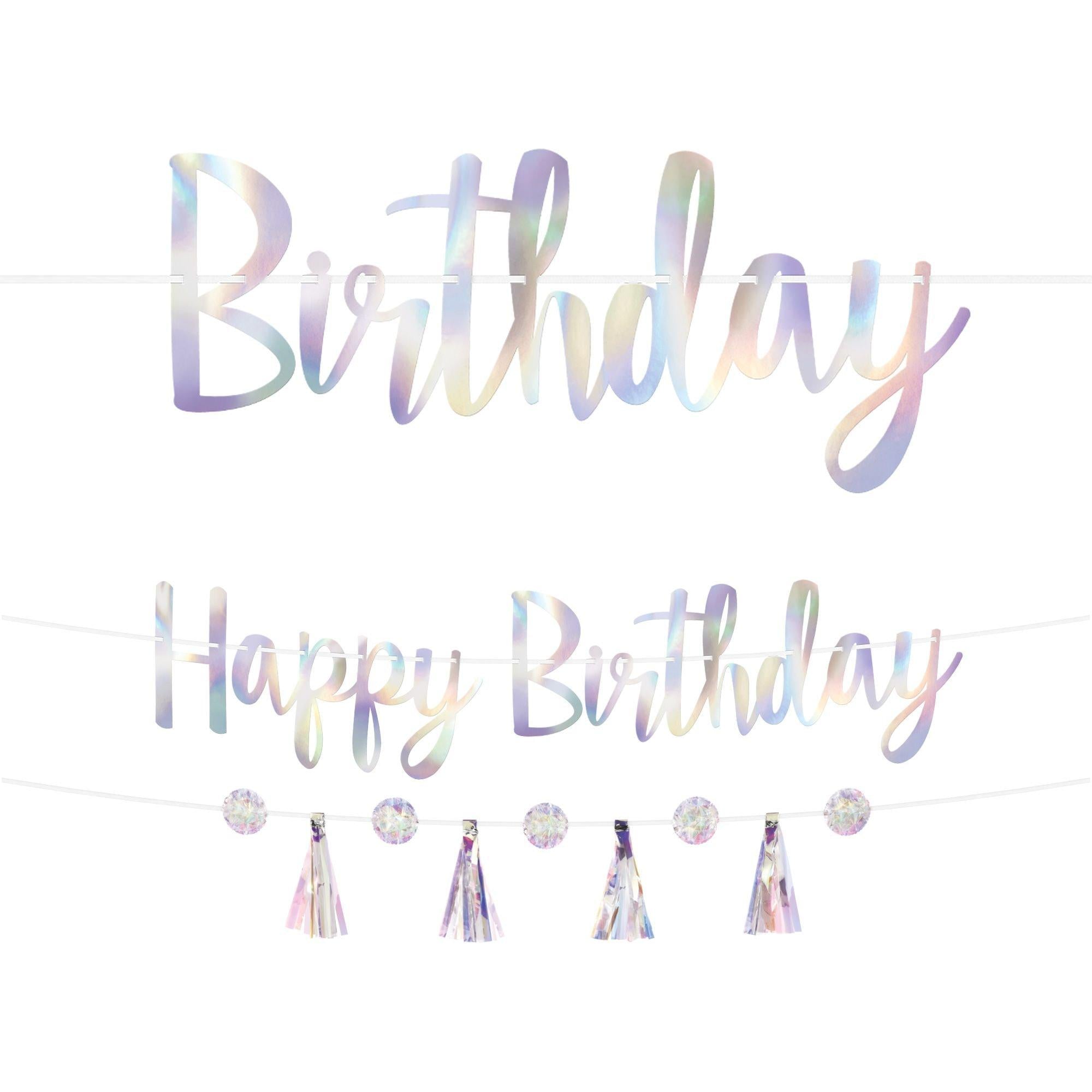 Iridescent Birthday Party Kit - Image 4