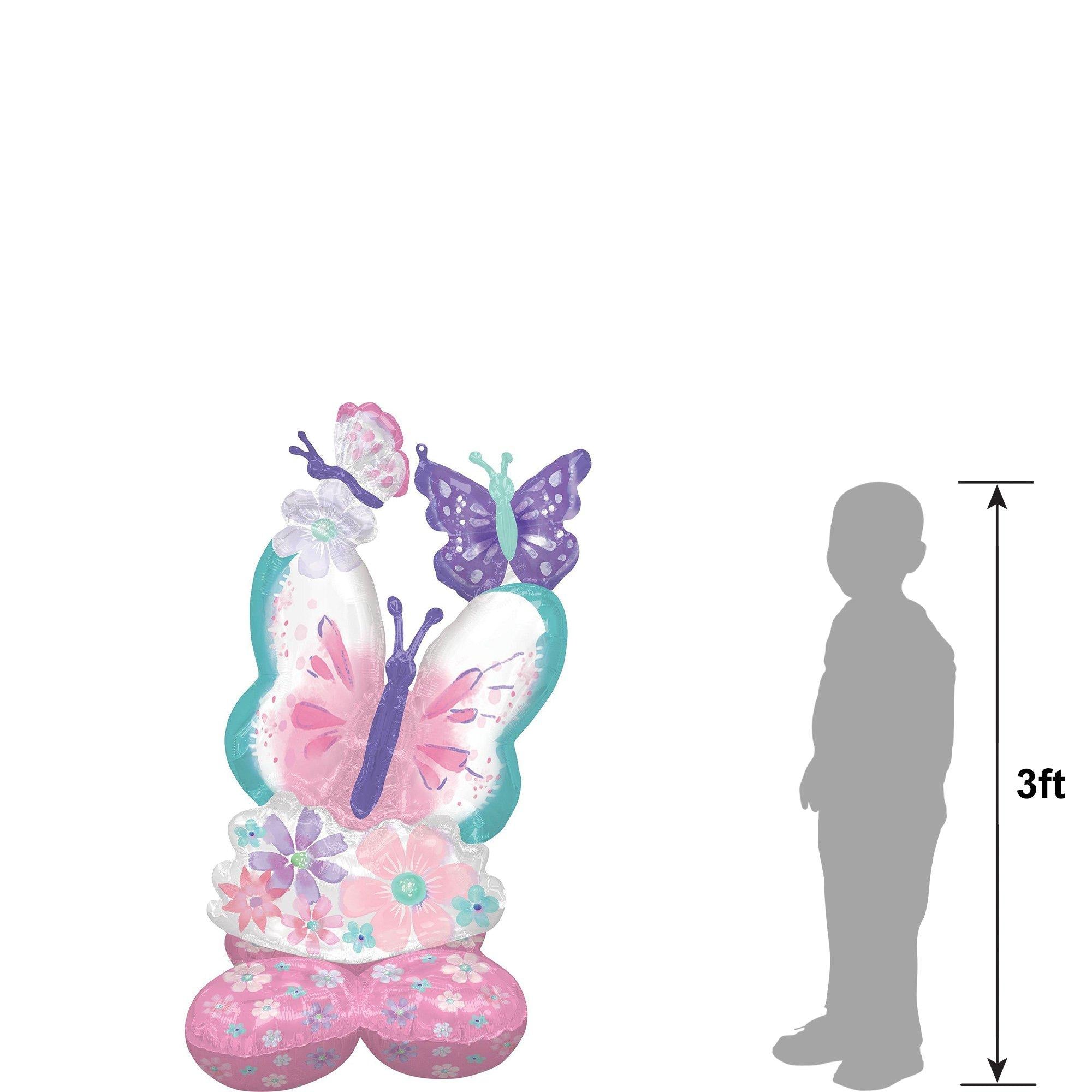 AirLoonz Flutter Butterfly Foil Balloon. 44in - Image 2