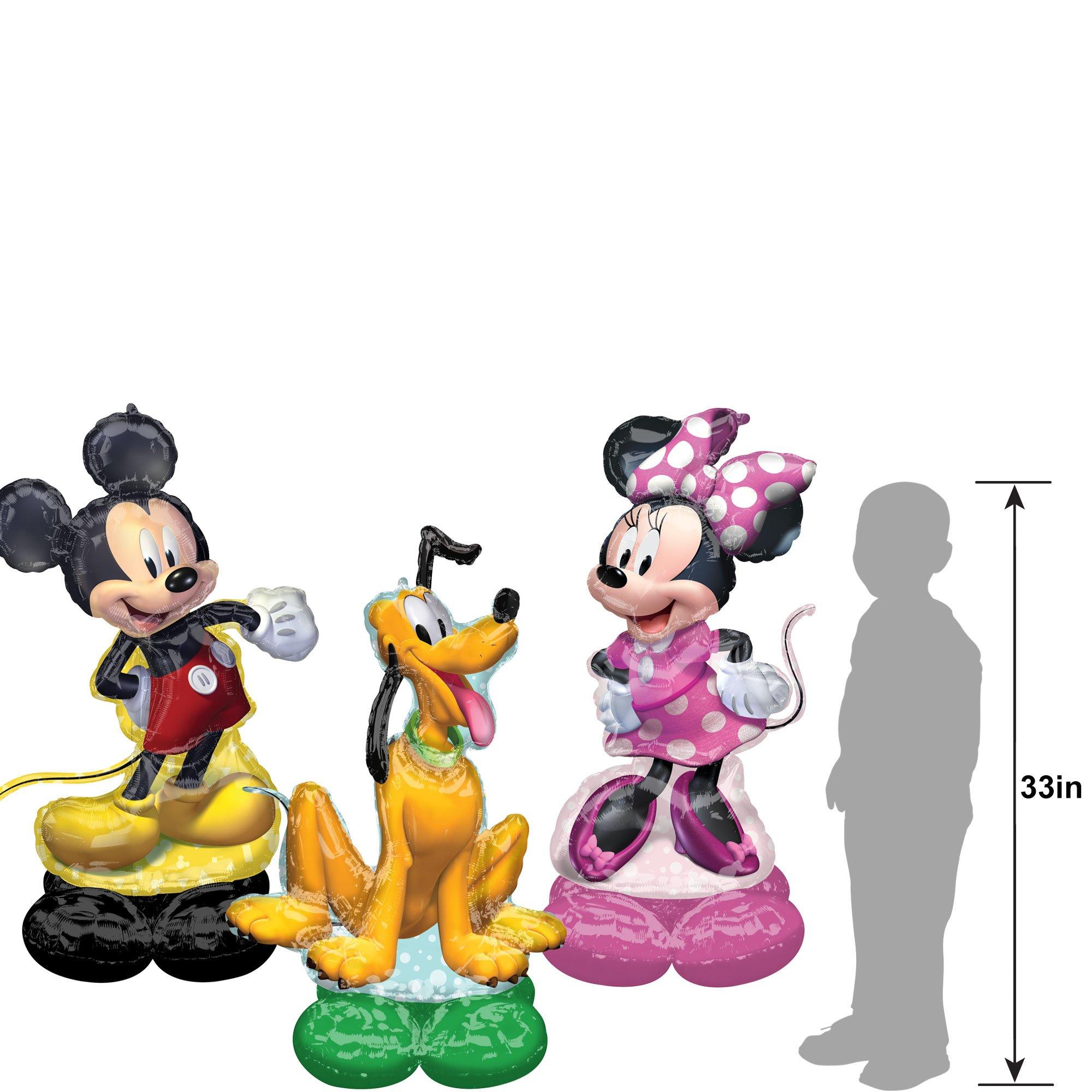 AirLoonz Mickey & Minnie Forever Foil Balloon Set. 3pc - Image 2