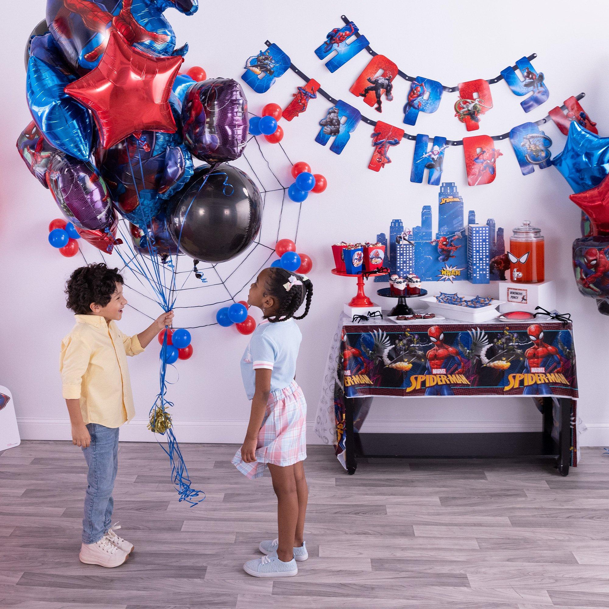 Spider-Man Webbed Wonder Add an Age Birthday Banner Set. 10ft - Image 2