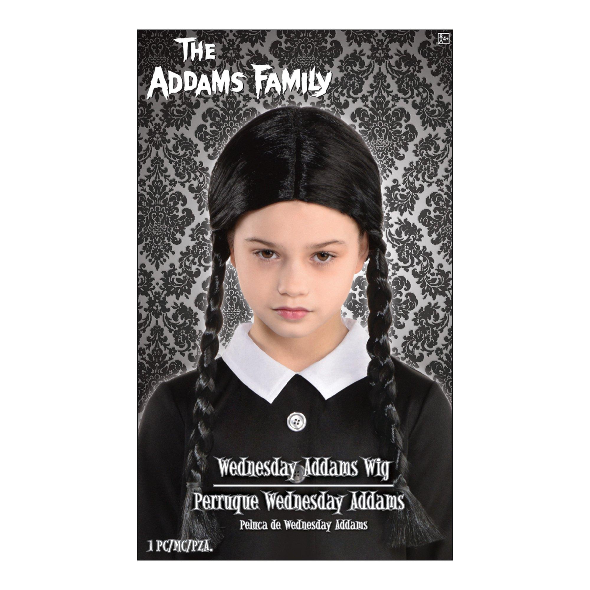 Wednesday Addams Wig for Kids - The Addams Family - Image 3