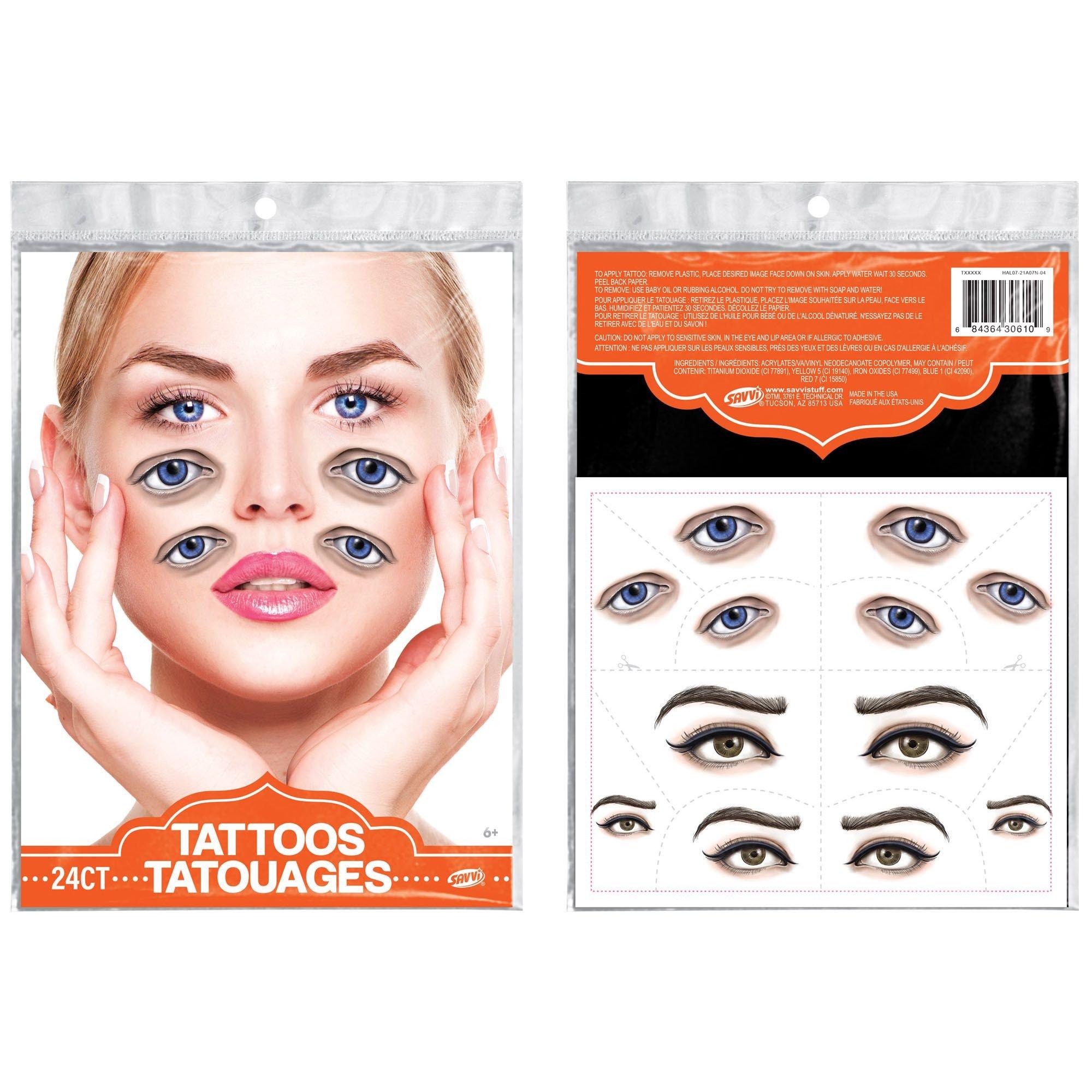 Many Eyes Tattoos. 2ct