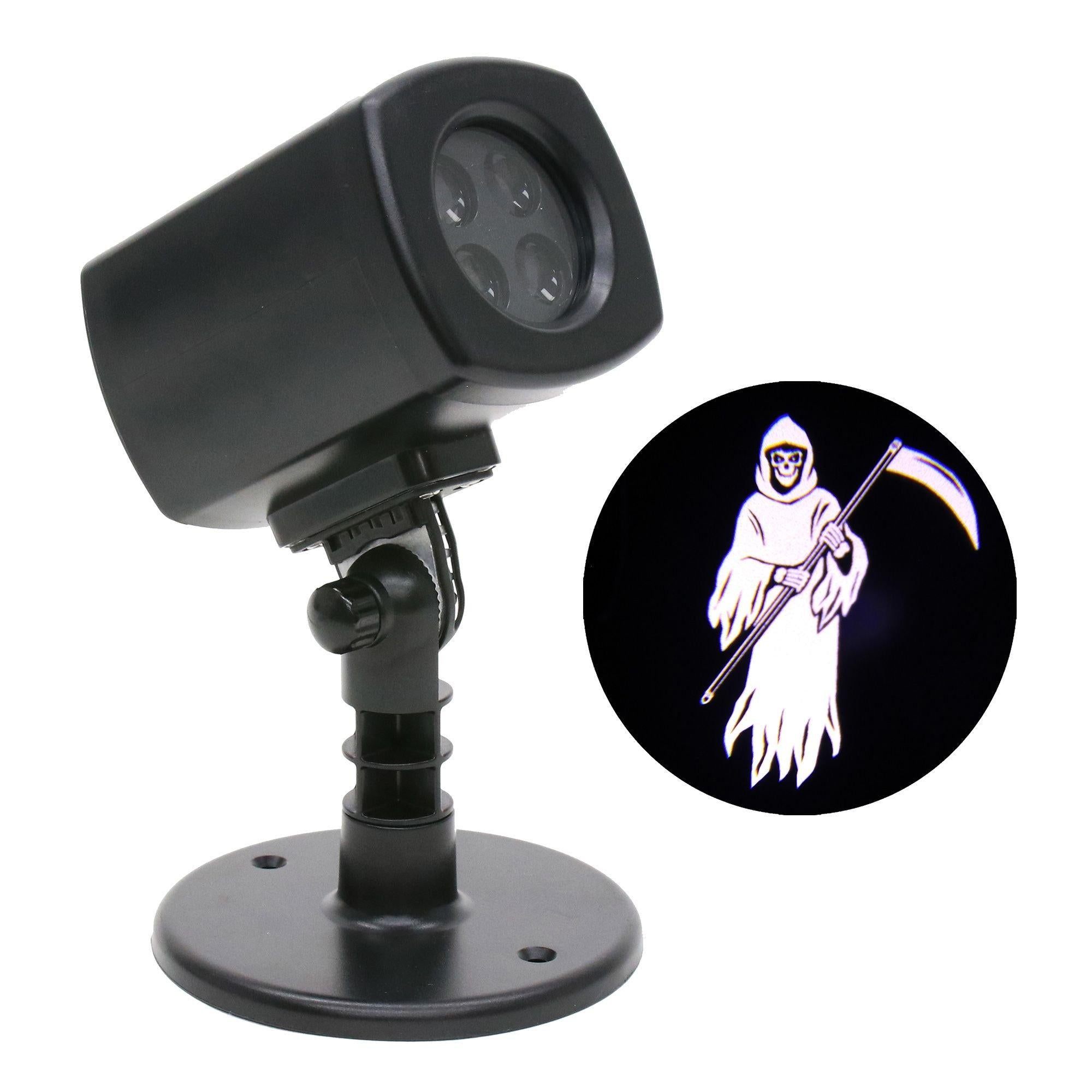 Animated Grim Reaper Motion Projector. 4in x 7in