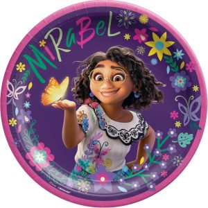 Mirabel Paper Lunch Plates. 9in. 8ct - Encanto