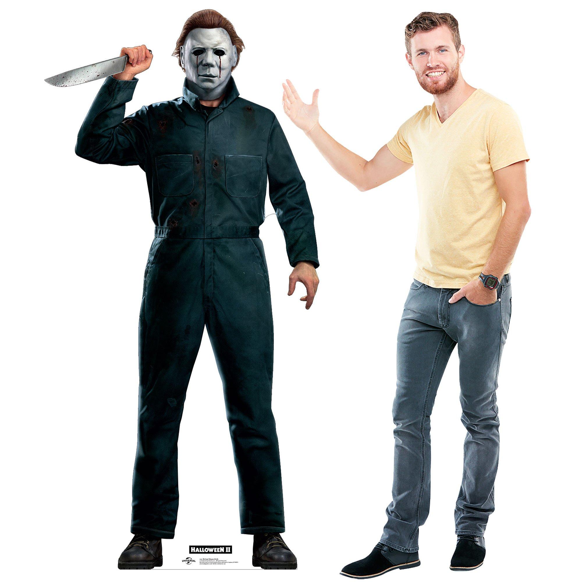 Michael Myers Life-Size Cardboard Cutout. 6ft 2in - Halloween II - Image 2