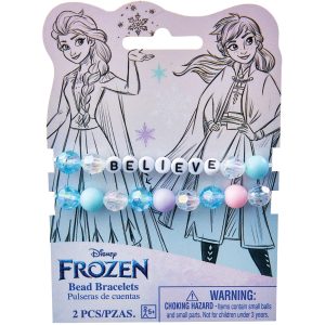 Kids' Frozen 2 Bead Bracelets. 2ct