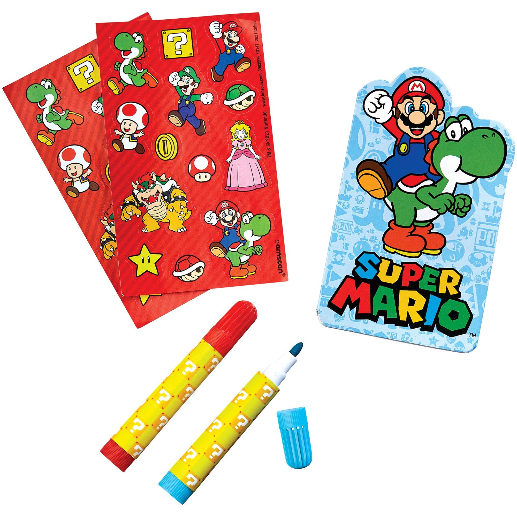 Super Mario Stationery Set. 5pc