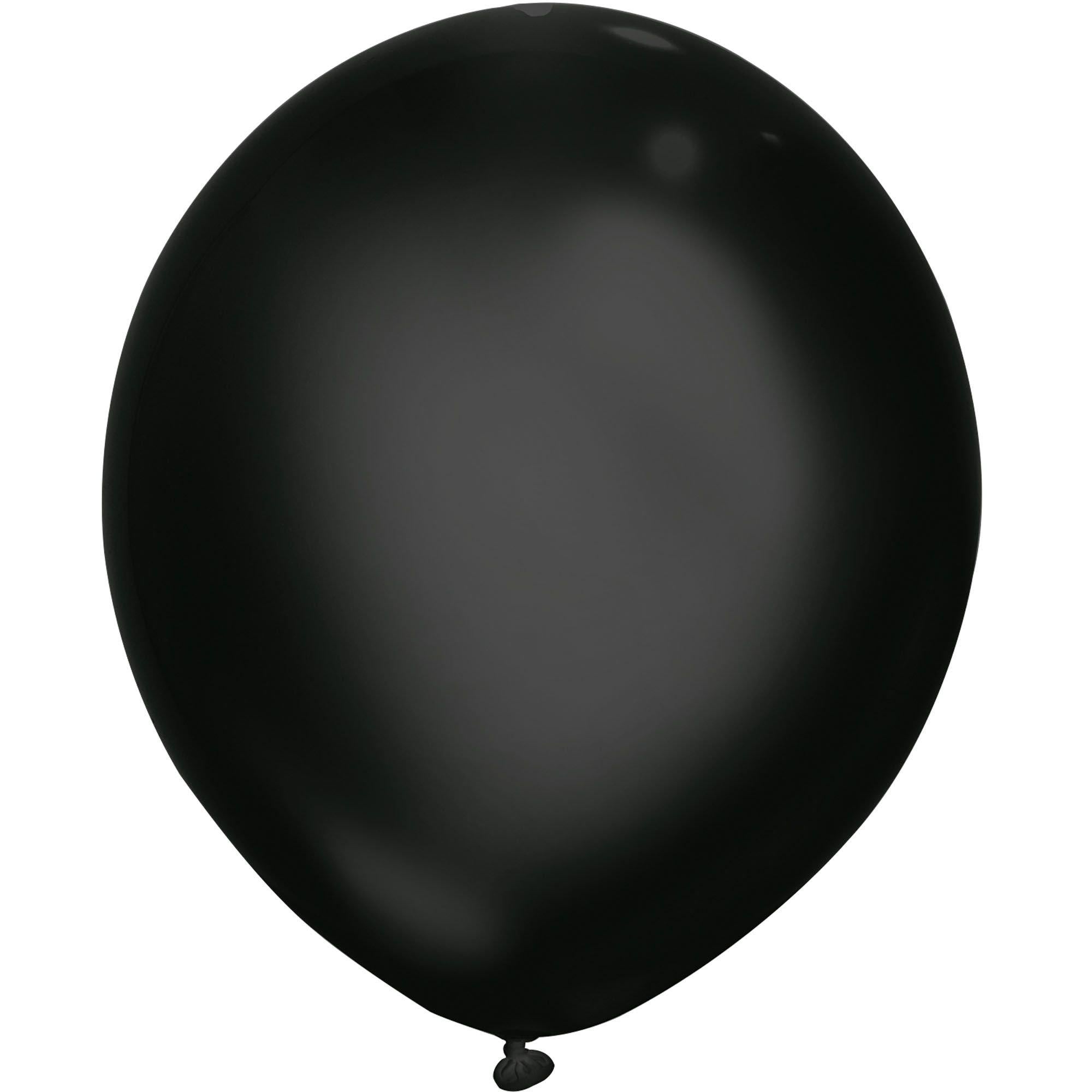 15ct. 12in. Illooms Light-Up Black. Silver & Gold LED Balloons - Image 4
