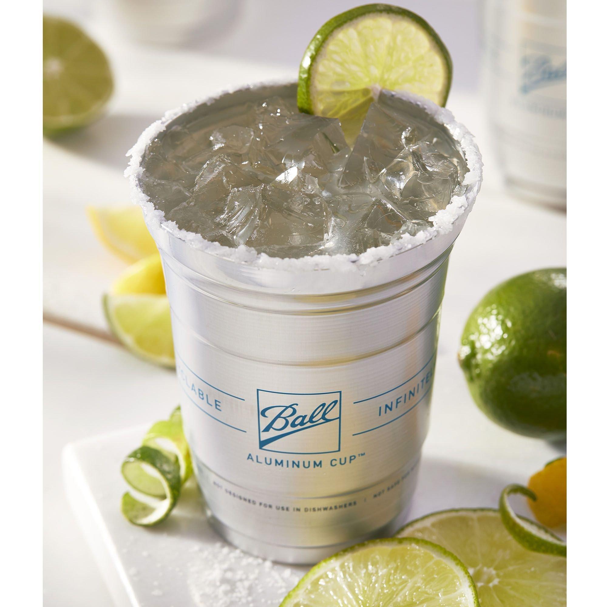 Ball Aluminum Cup. 16oz. 24ct - The Ultimate 100% Recyclable Cold-Drink Cup - Image 2