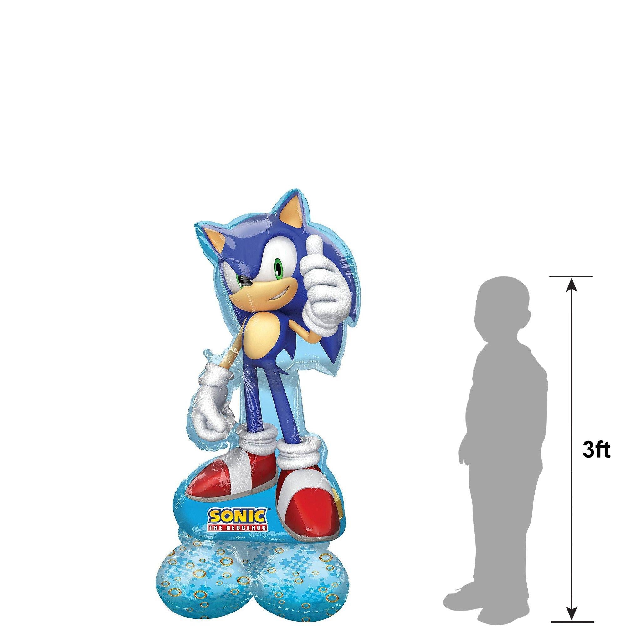 AirLoonz® Sonic the Hedgehog 2 Foil Balloon. 53in - Image 5