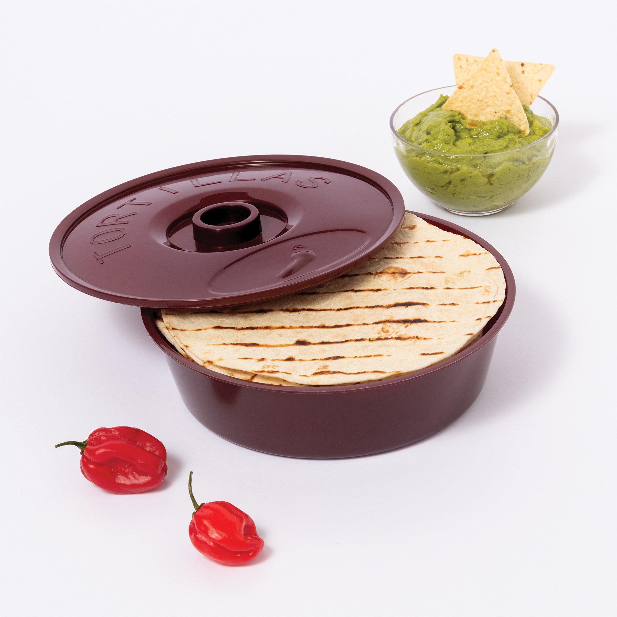 Fiesta Viva la Party Plastic Tortilla Warmer. 8.4in x 2.5in - Image 2