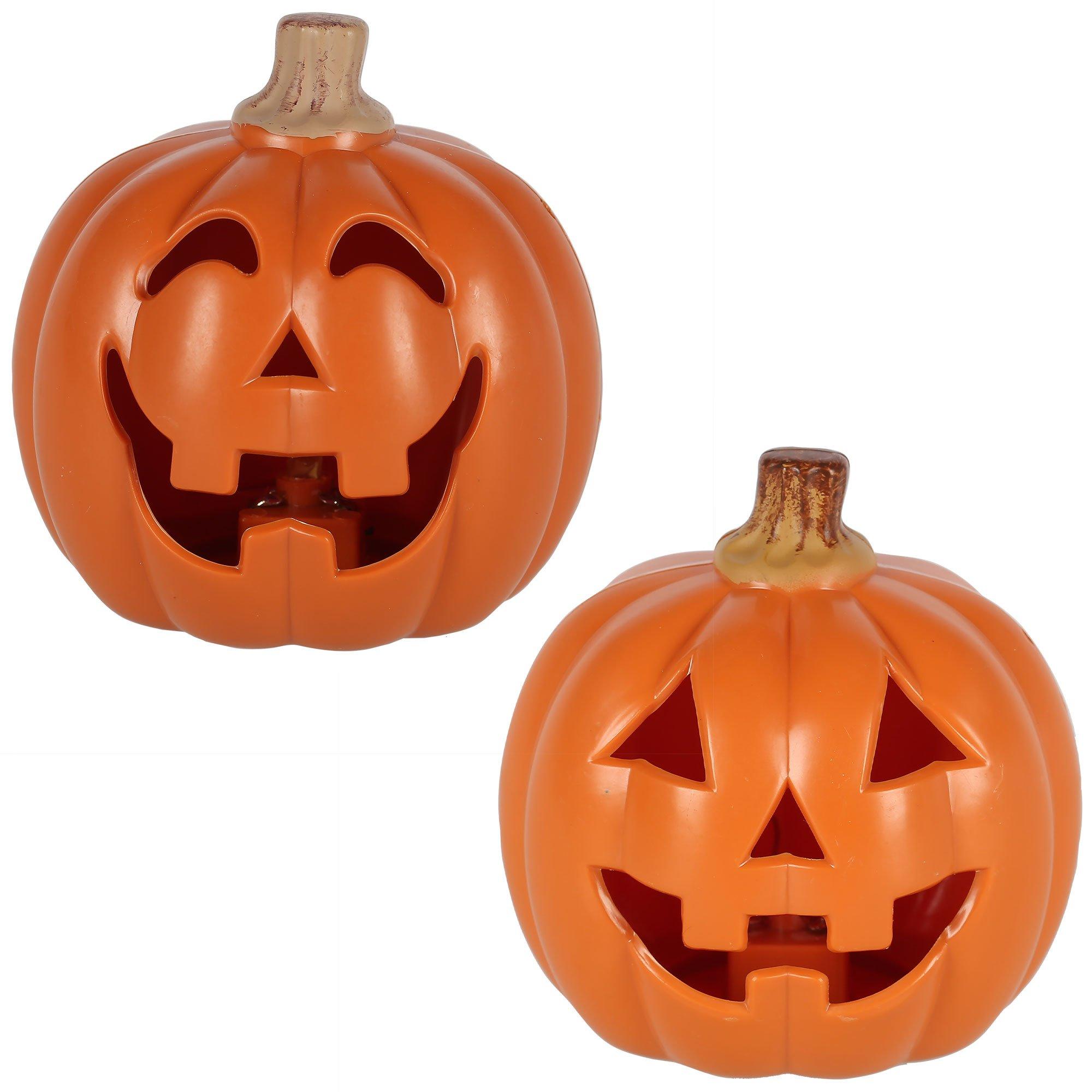 Light-Up Jack-o'-Lantern Decoration. 3in x 4in - Image 3
