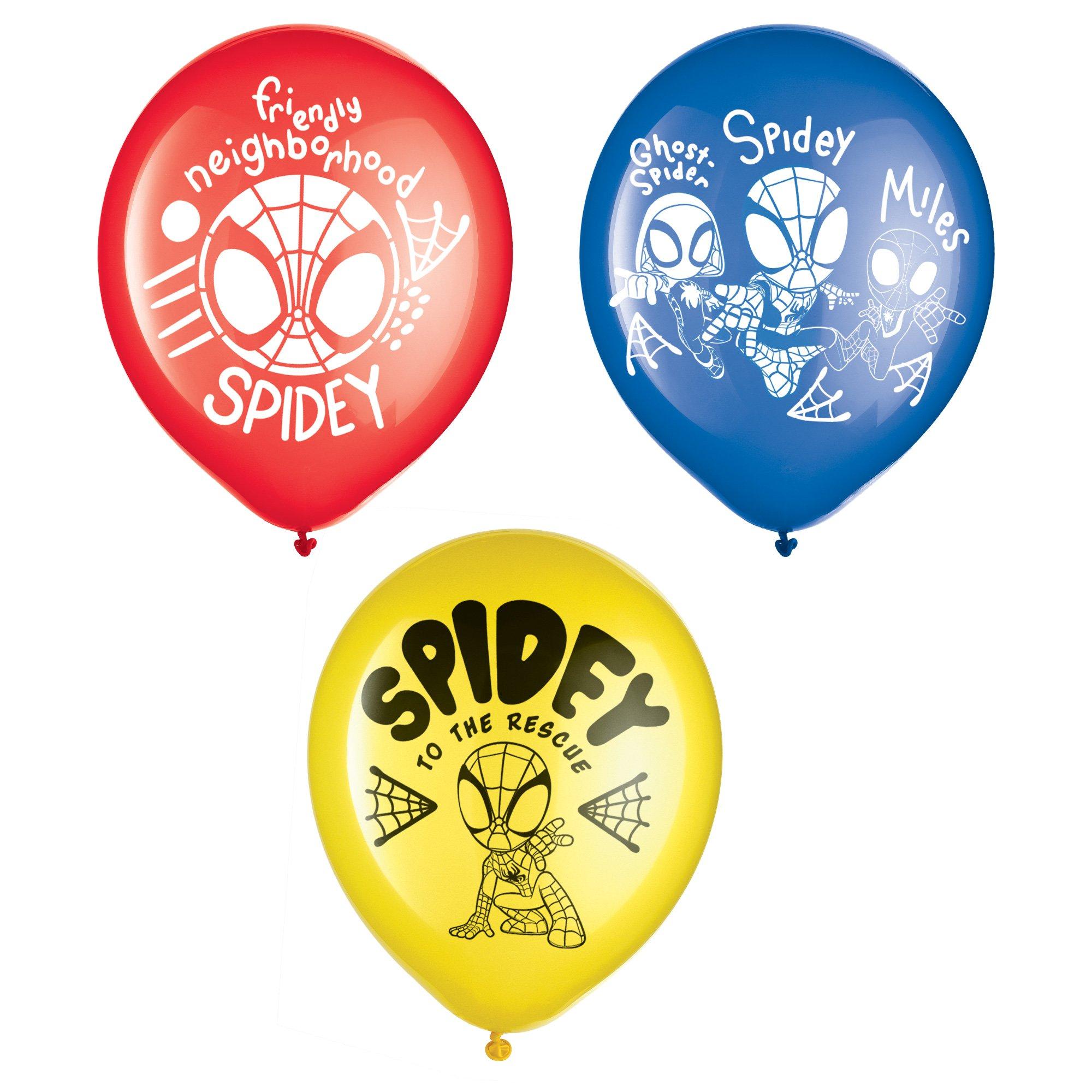 Spidey & His Amazing Friends Latex Balloons. 12in. 6ct - Image 2
