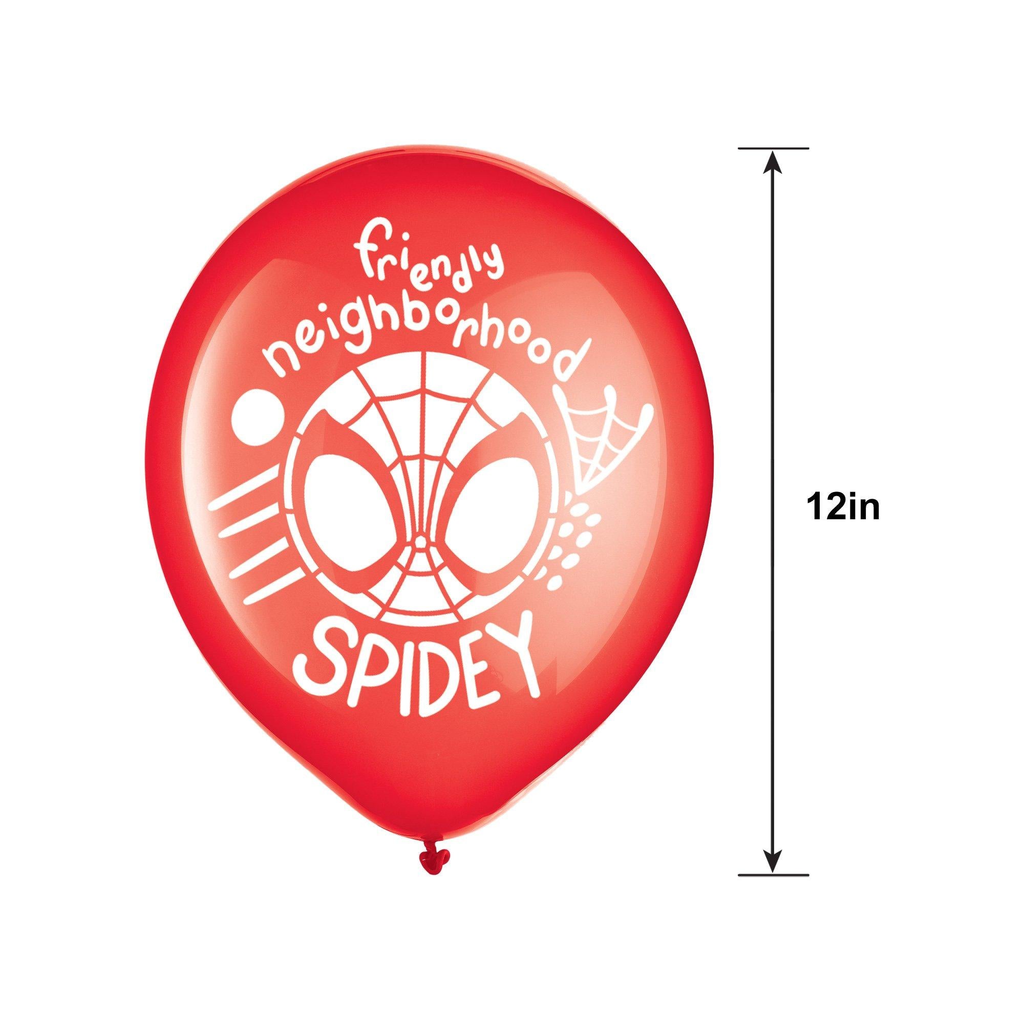 Spidey & His Amazing Friends Latex Balloons. 12in. 6ct - Image 4