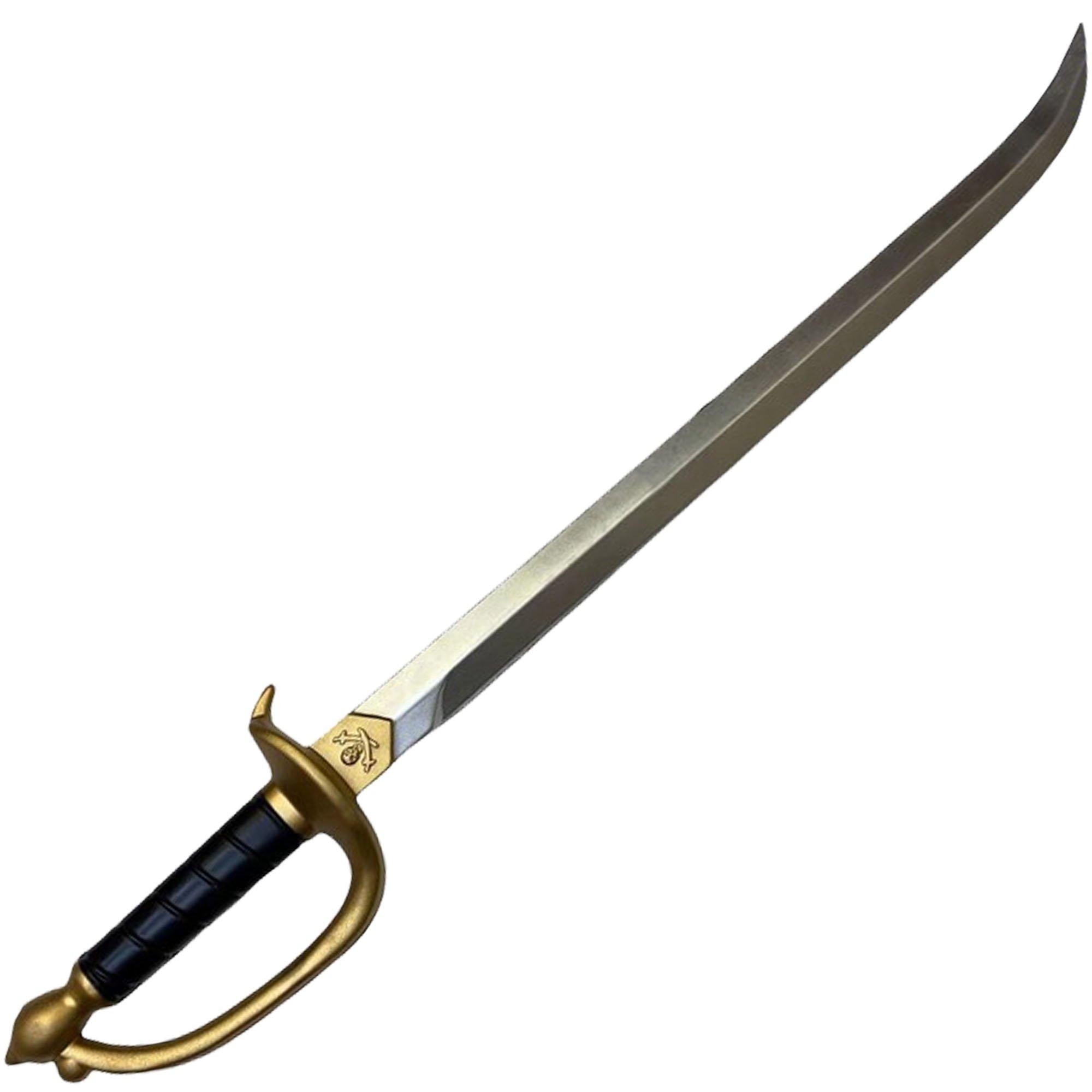 Caribbean Pirate Sword. 33in - High-Density Foam Prop