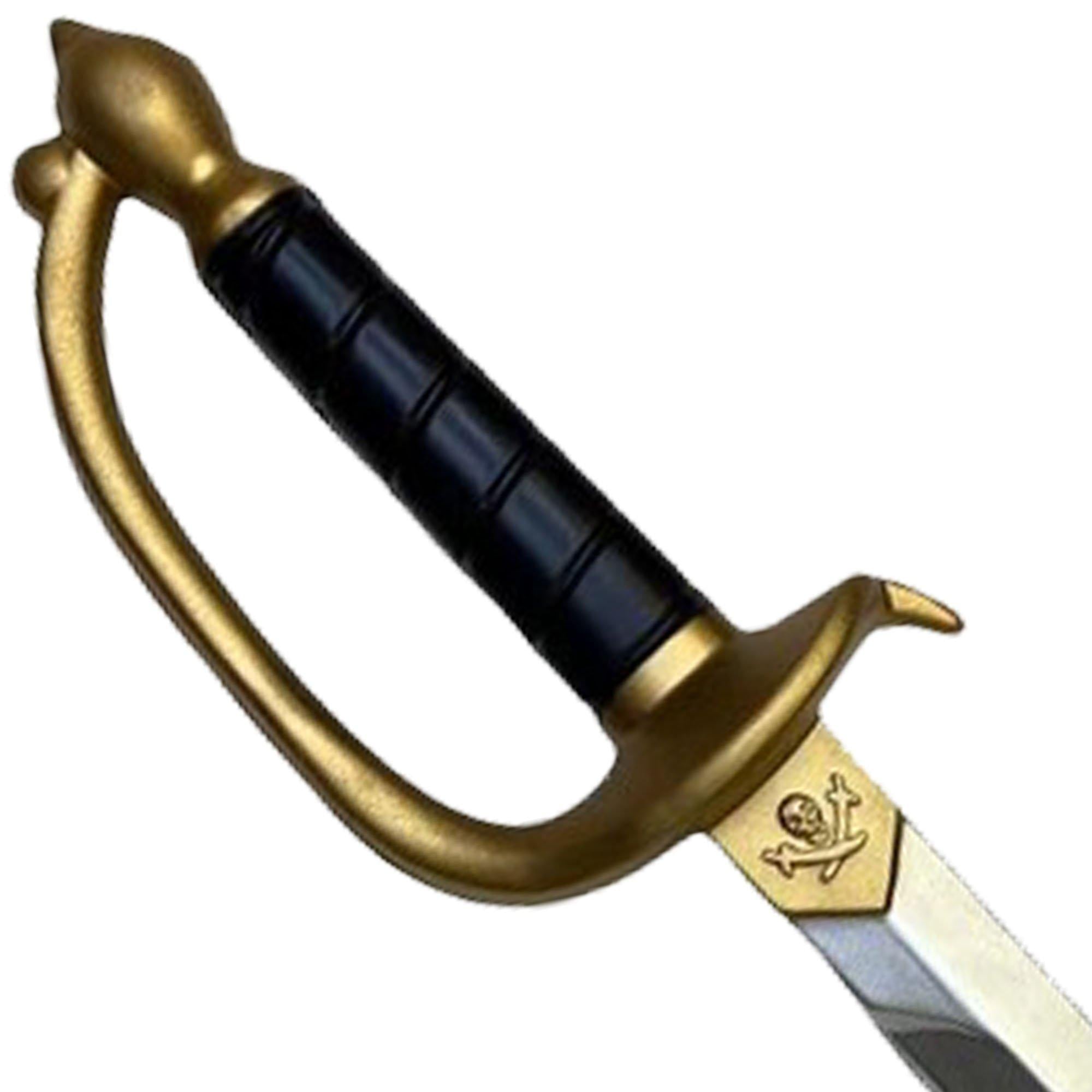 Caribbean Pirate Sword. 33in - High-Density Foam Prop - Image 2