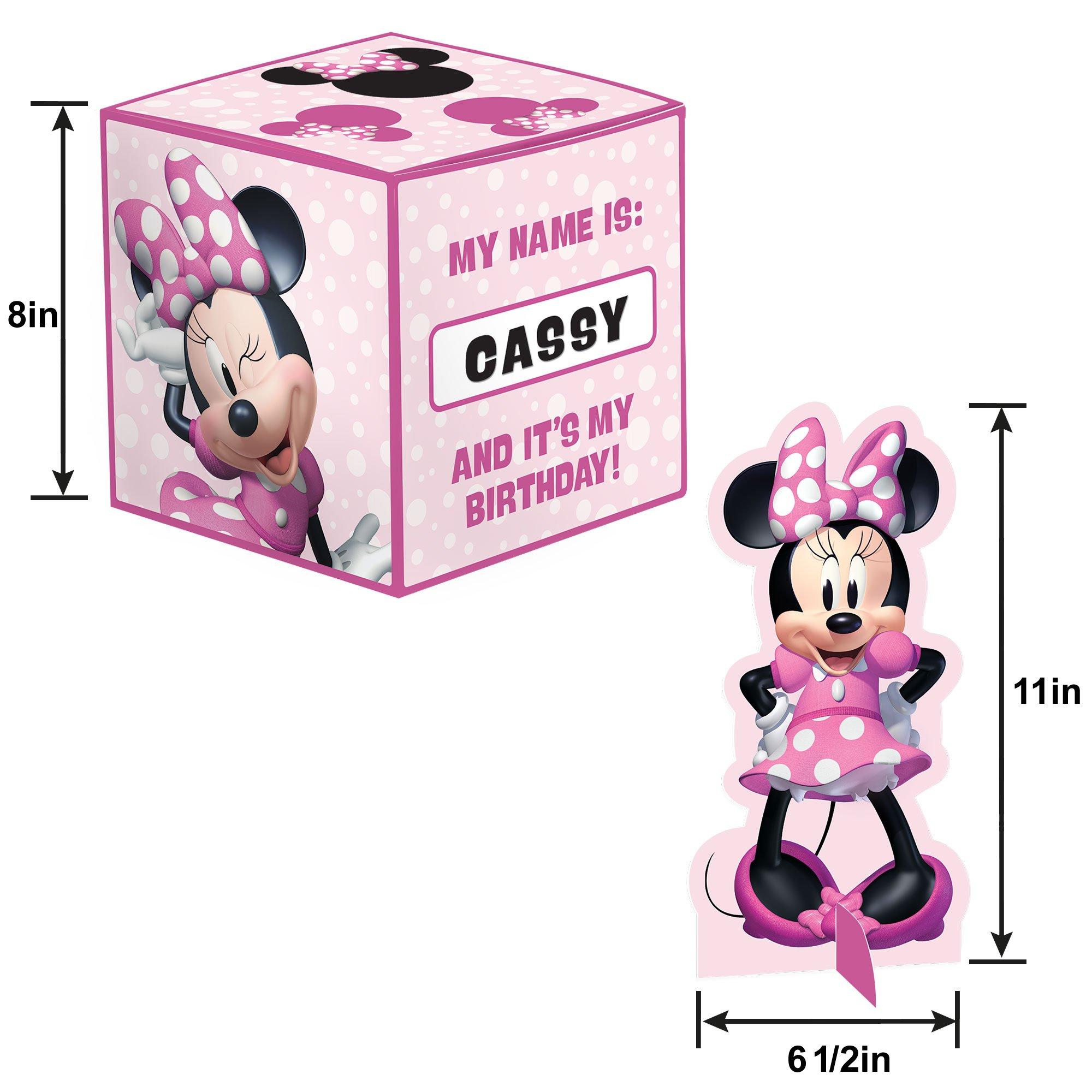 Minnie Mouse Forever Cardstock & Paper Table Decorating Kit. 6pc - Image 2