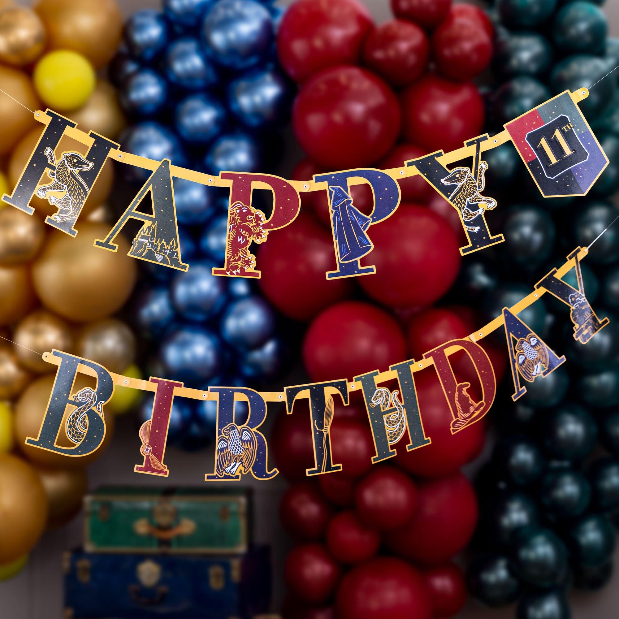 Hogwarts United Cardstock Birthday Banner Kit. 2ct - Harry Potter - Image 5