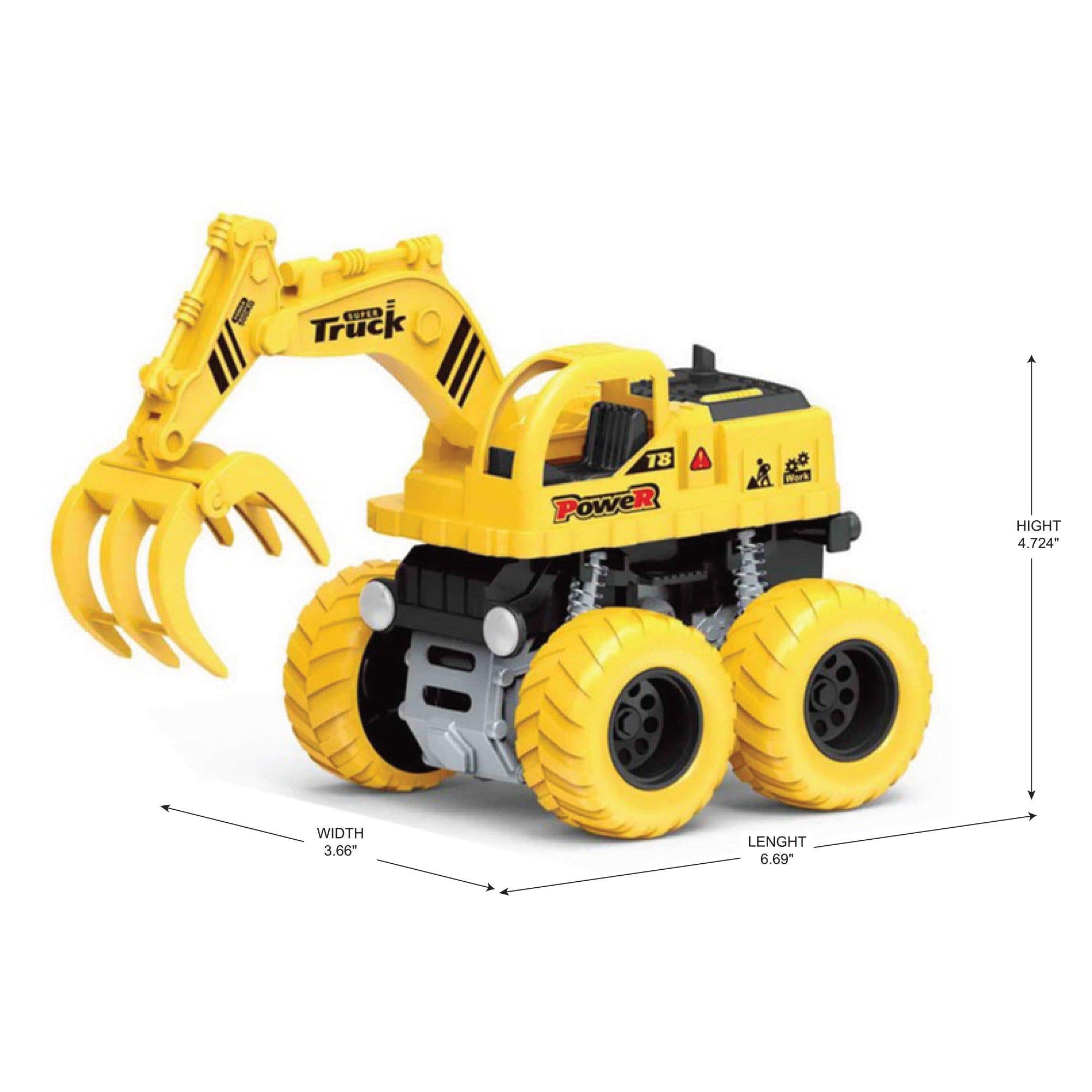 Toy Construction Vehicle. 6.69in x 4.72in - Assorted Designs - Image 3