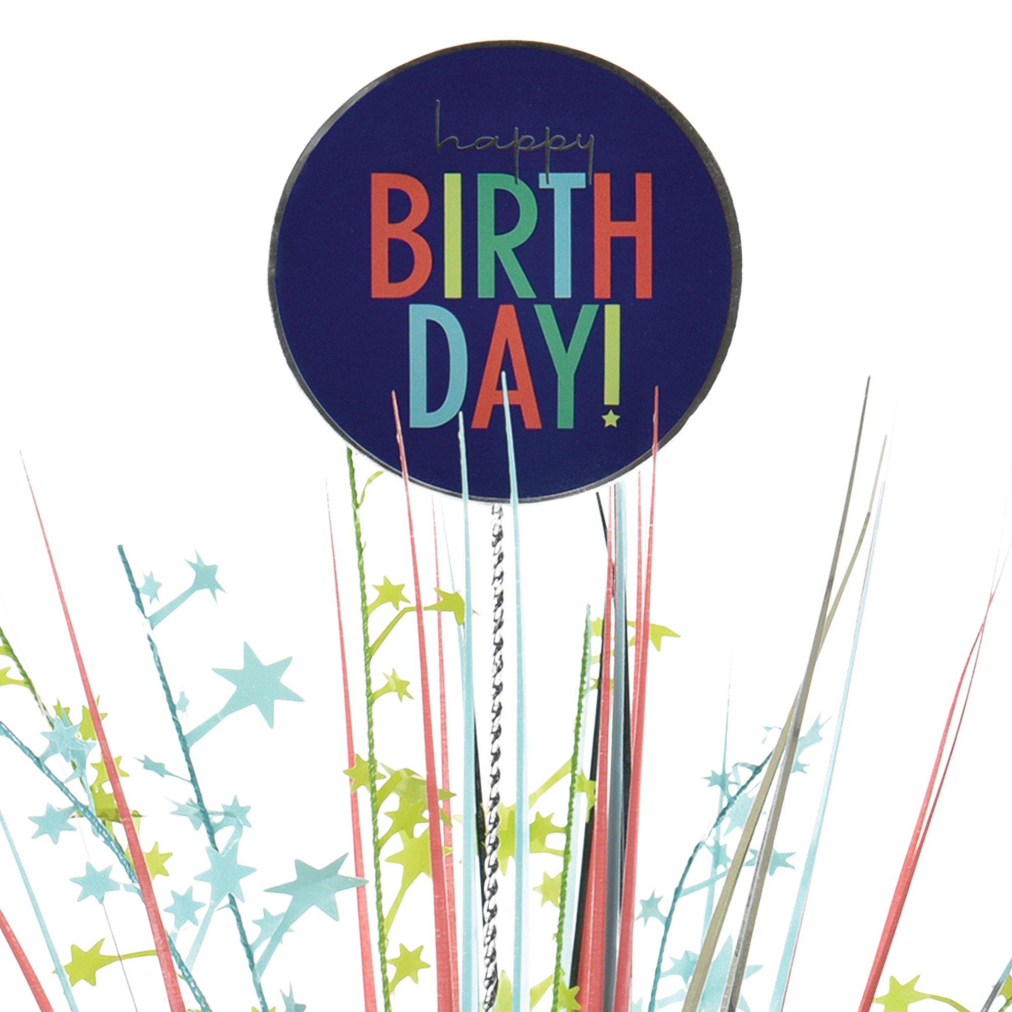 Modern Birthday Spray Centerpiece. 18in - Image 2