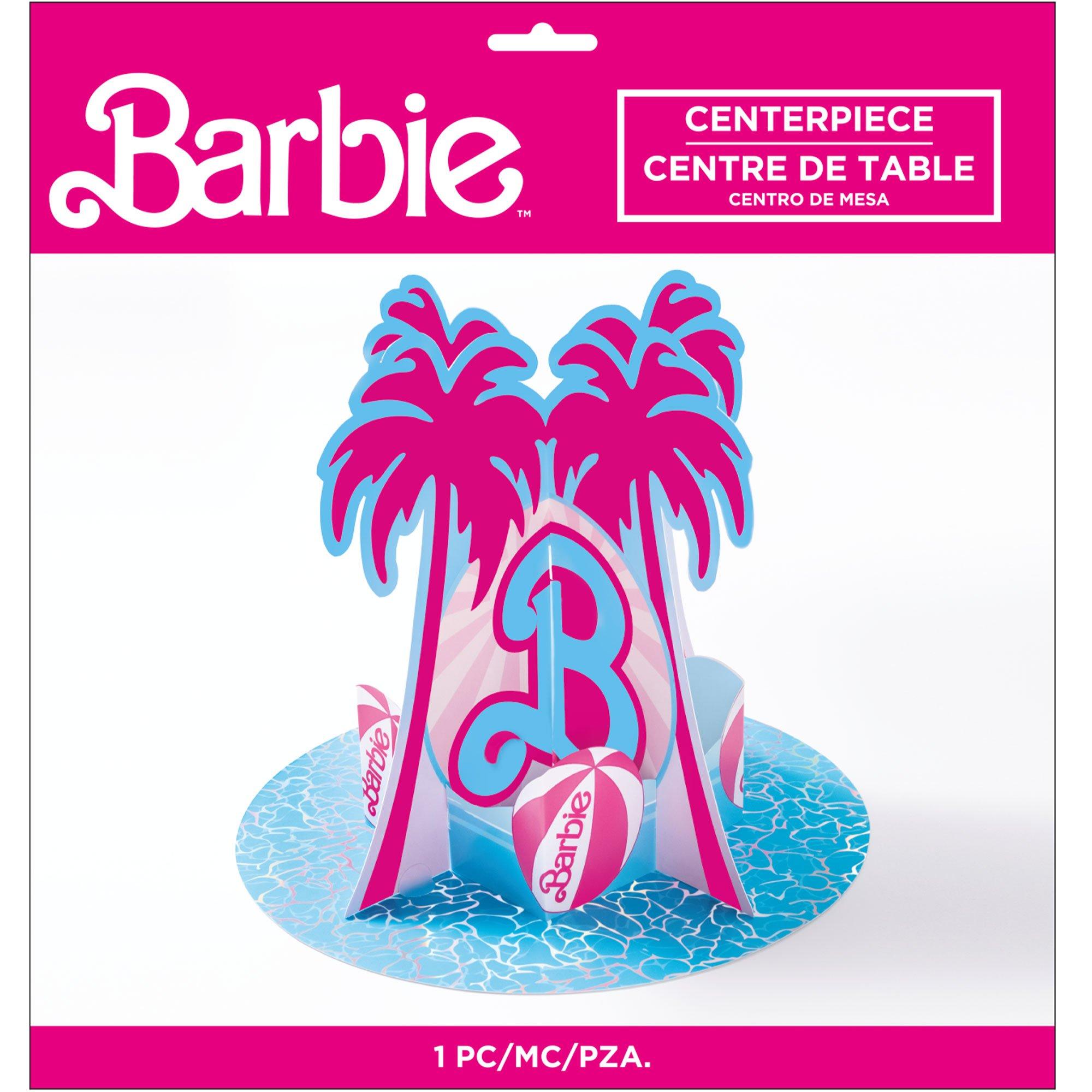Malibu Barbie Pop-Up Cardstock Centerpiece. 12in x 10.1in - Image 3