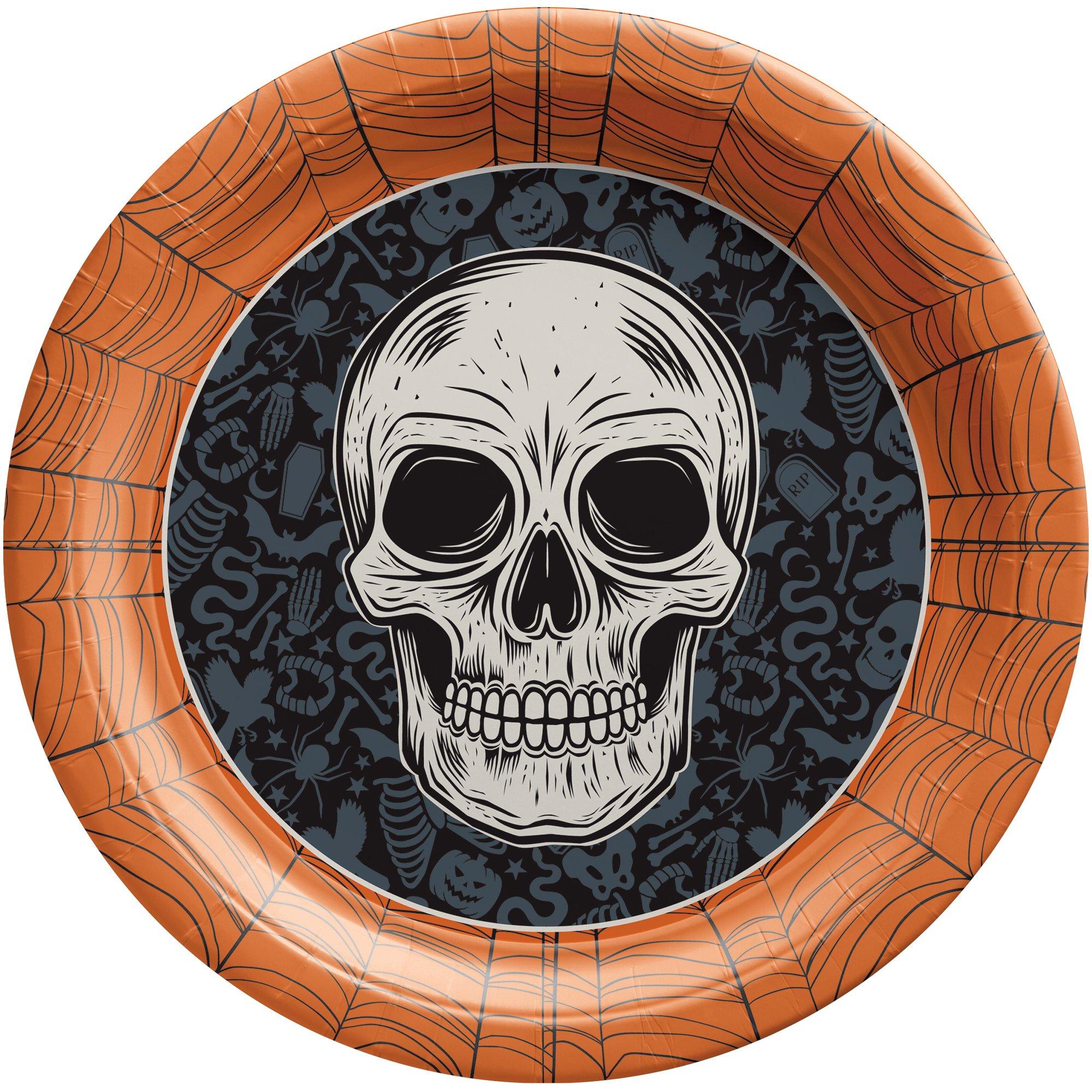 Wicked Hauntings Paper Dinner Plates. 10in. 20ct