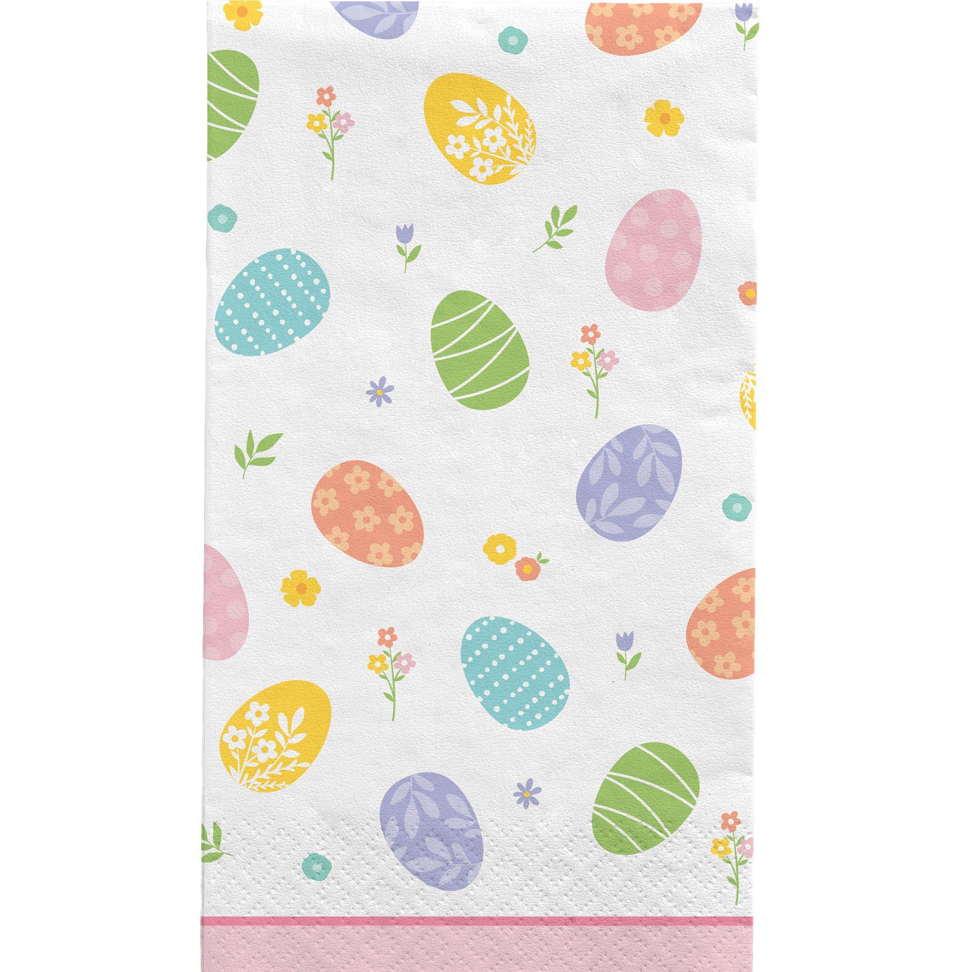 Easter Wishes Paper Guest Towels. 4.5in x 7.75in. 16ct