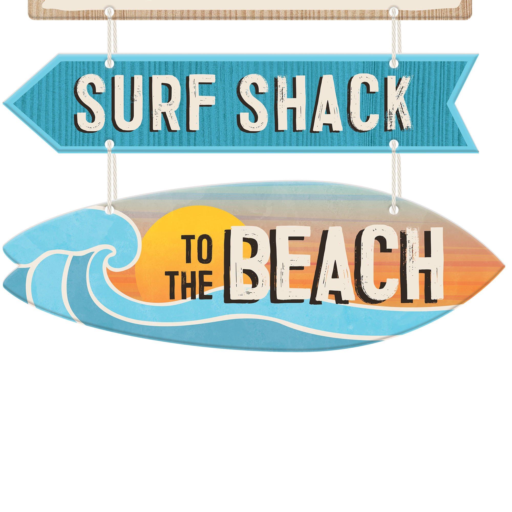 Beach Life MDF Stacked Sign. 14.3in x 22in - Image 4