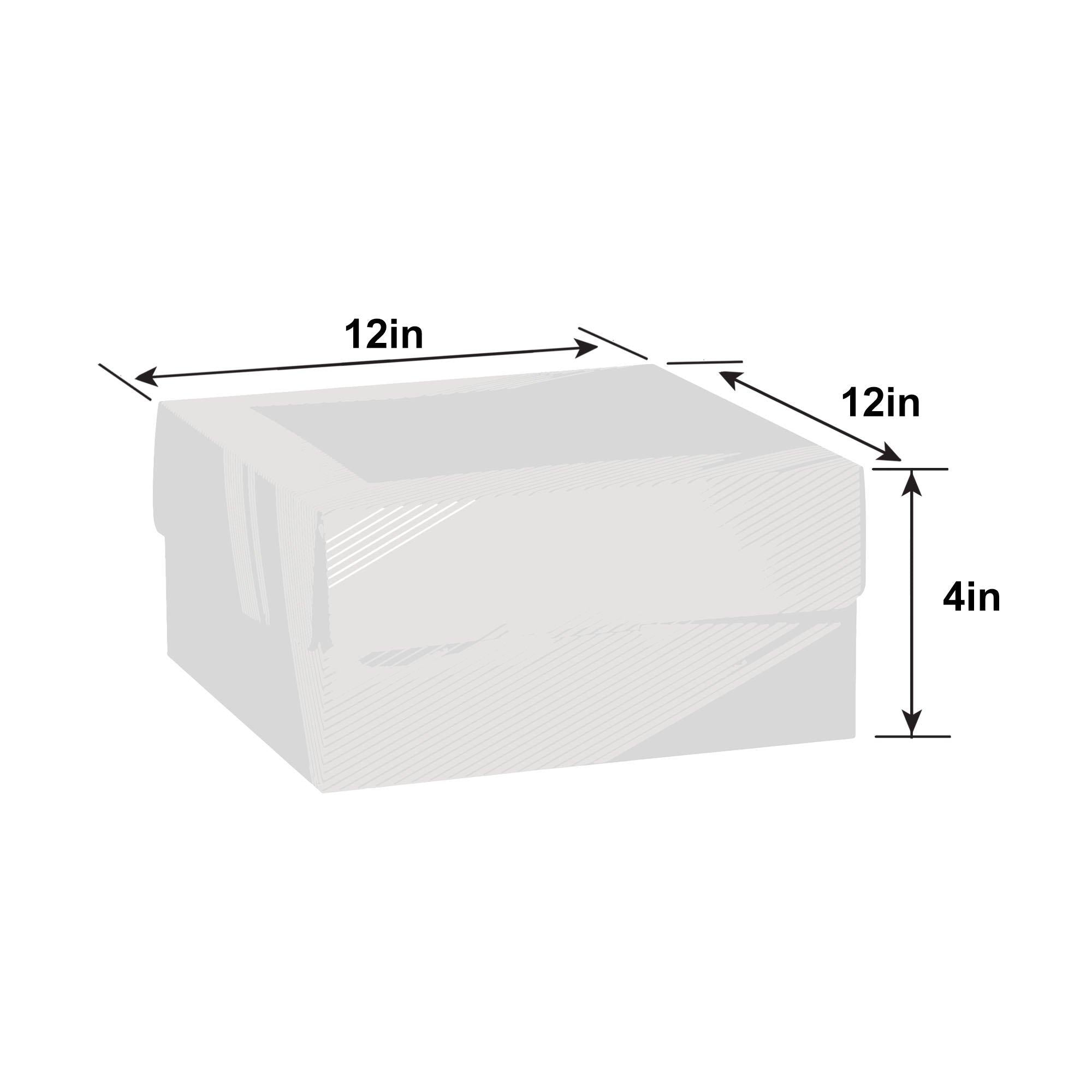 Balloon Birthday Square Window Cake Box. 12in - Image 2