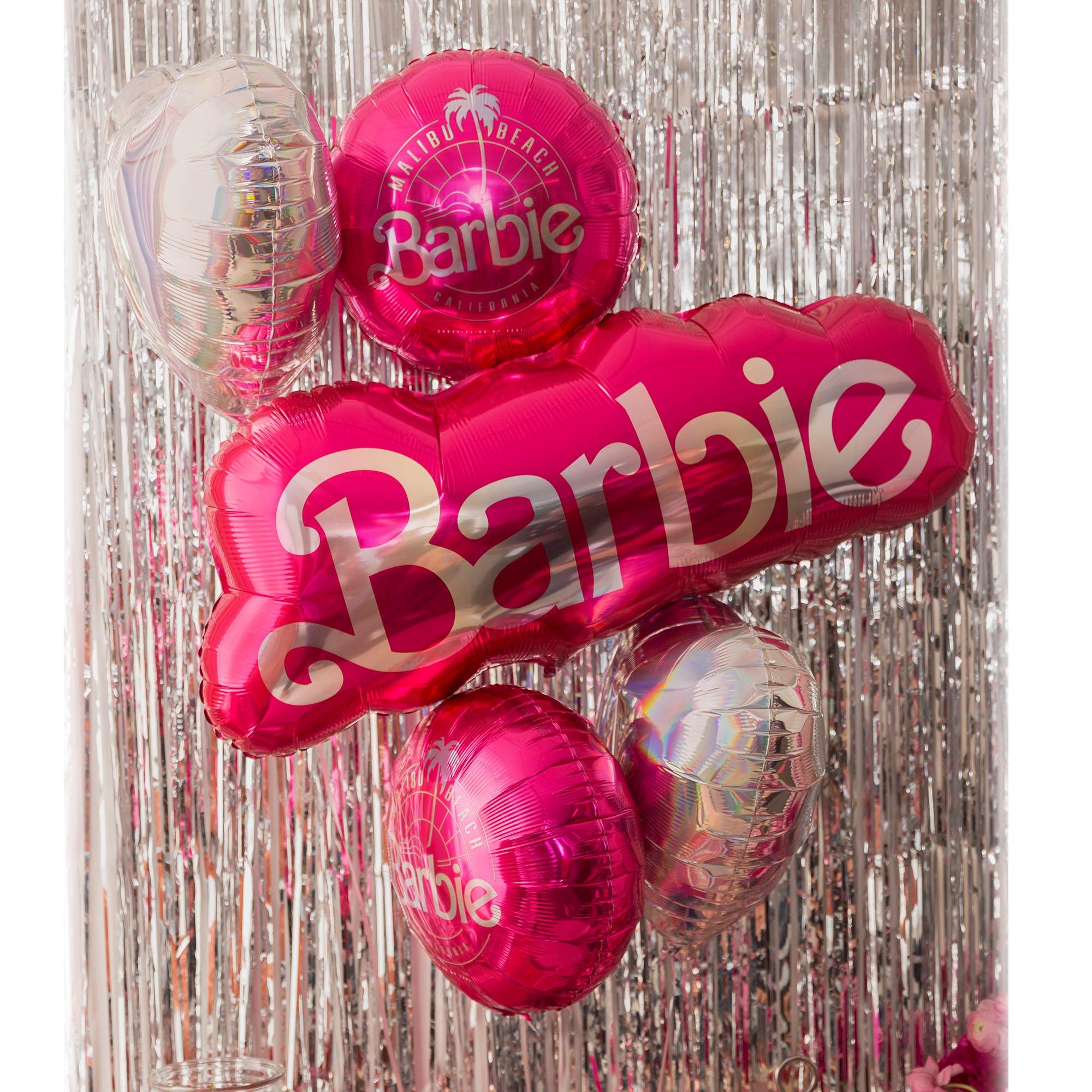 Malibu Beach Barbie Round Foil Balloon. 18in - Image 2