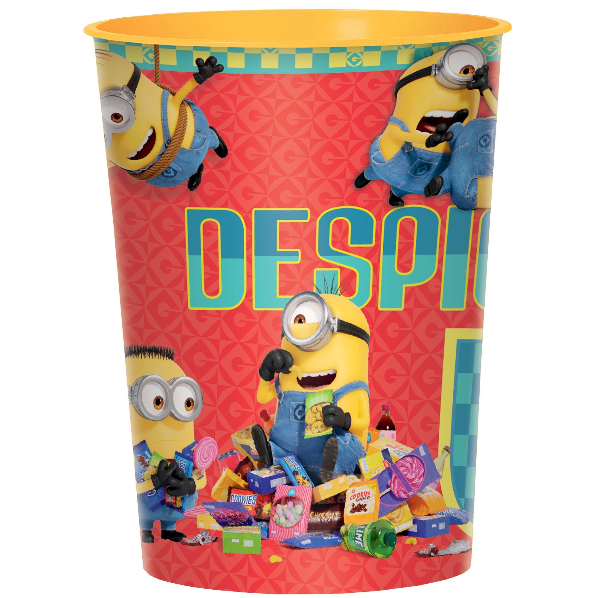 Minions Plastic Favor Cup. 16oz - Despicable Me 4 - Image 2