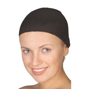 Black Wig Cap – Adult