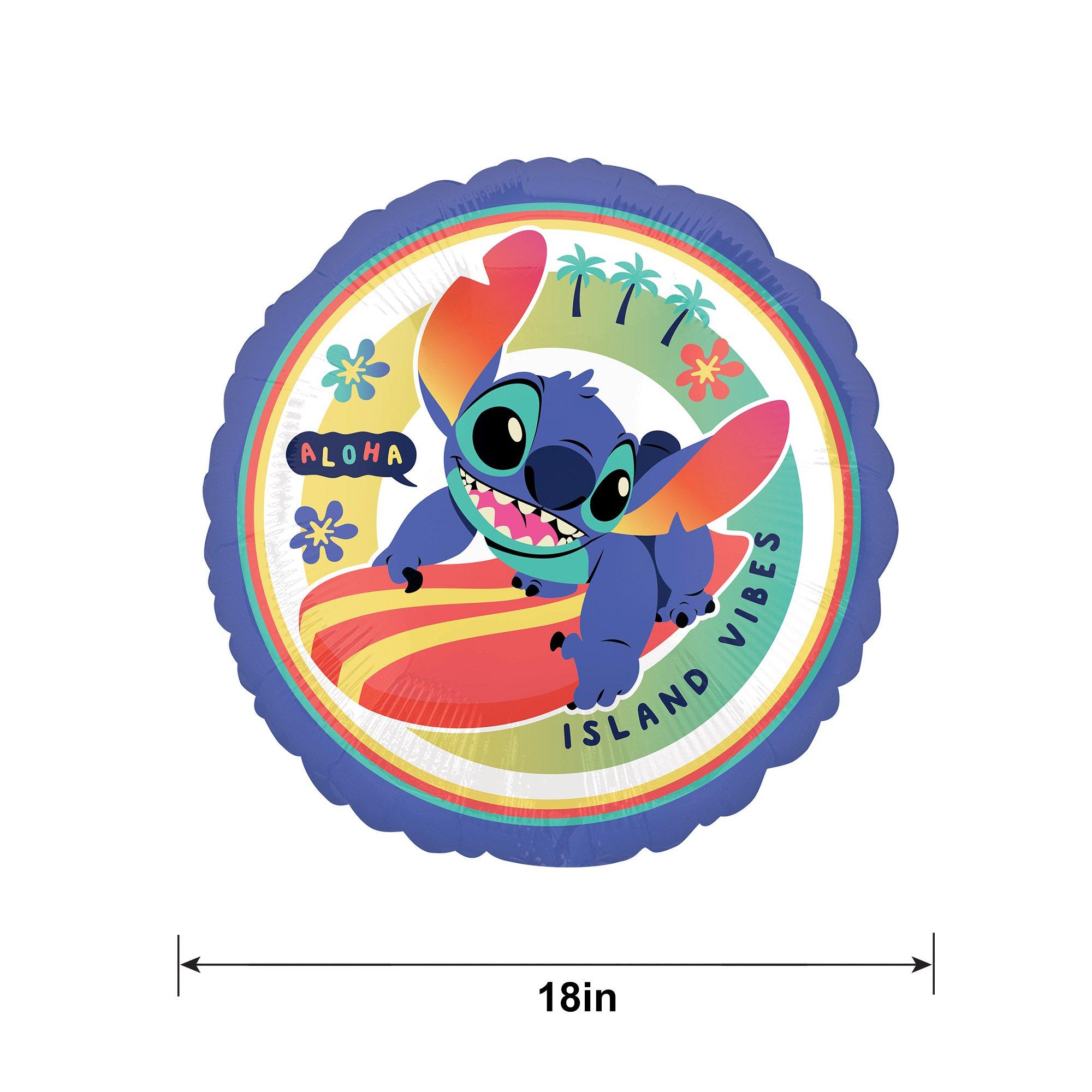 Stitch Aloha Foil Balloon. 18in - Image 2