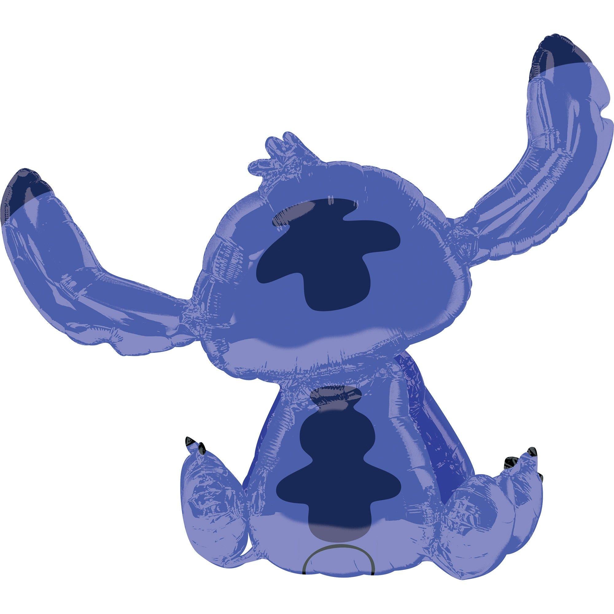 Gliding Stitch Foil Balloon. 34in x 38in - Disney Lilo & Stitch - Image 2