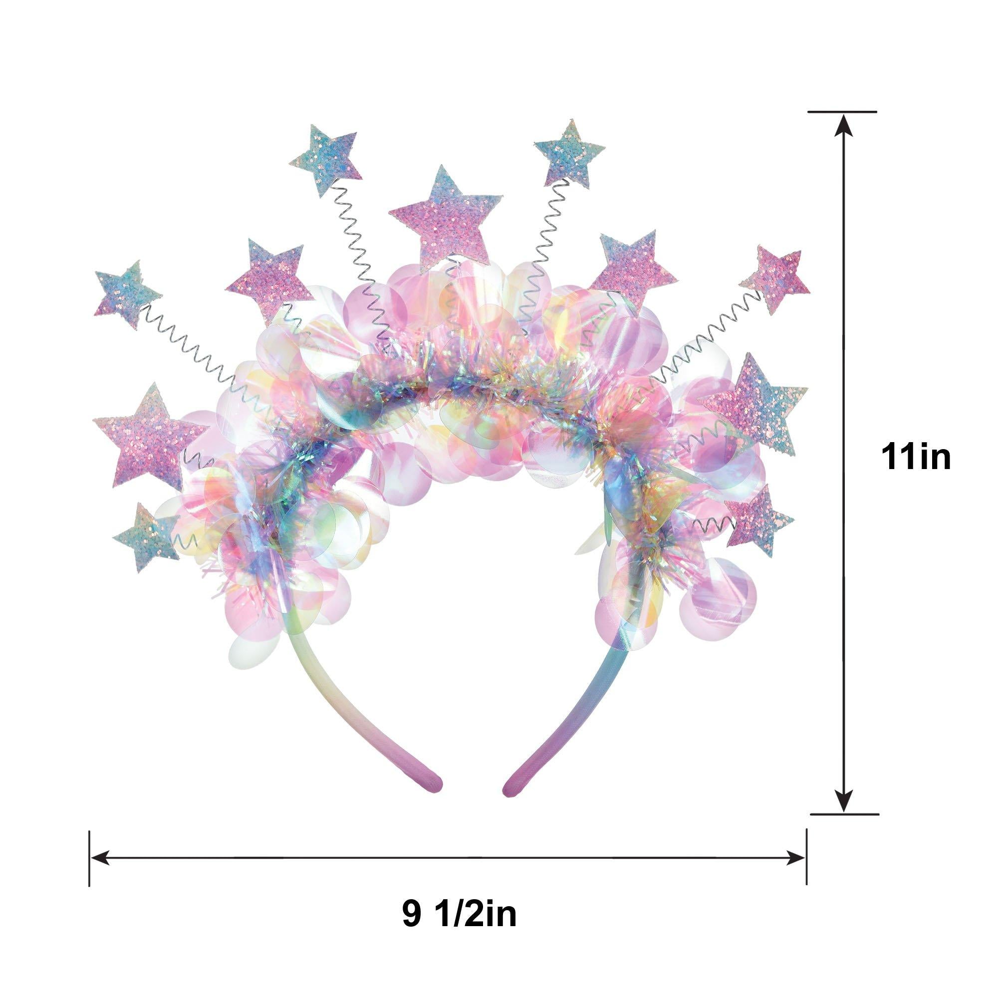 Iridescent Luminous Party Headband - Image 2