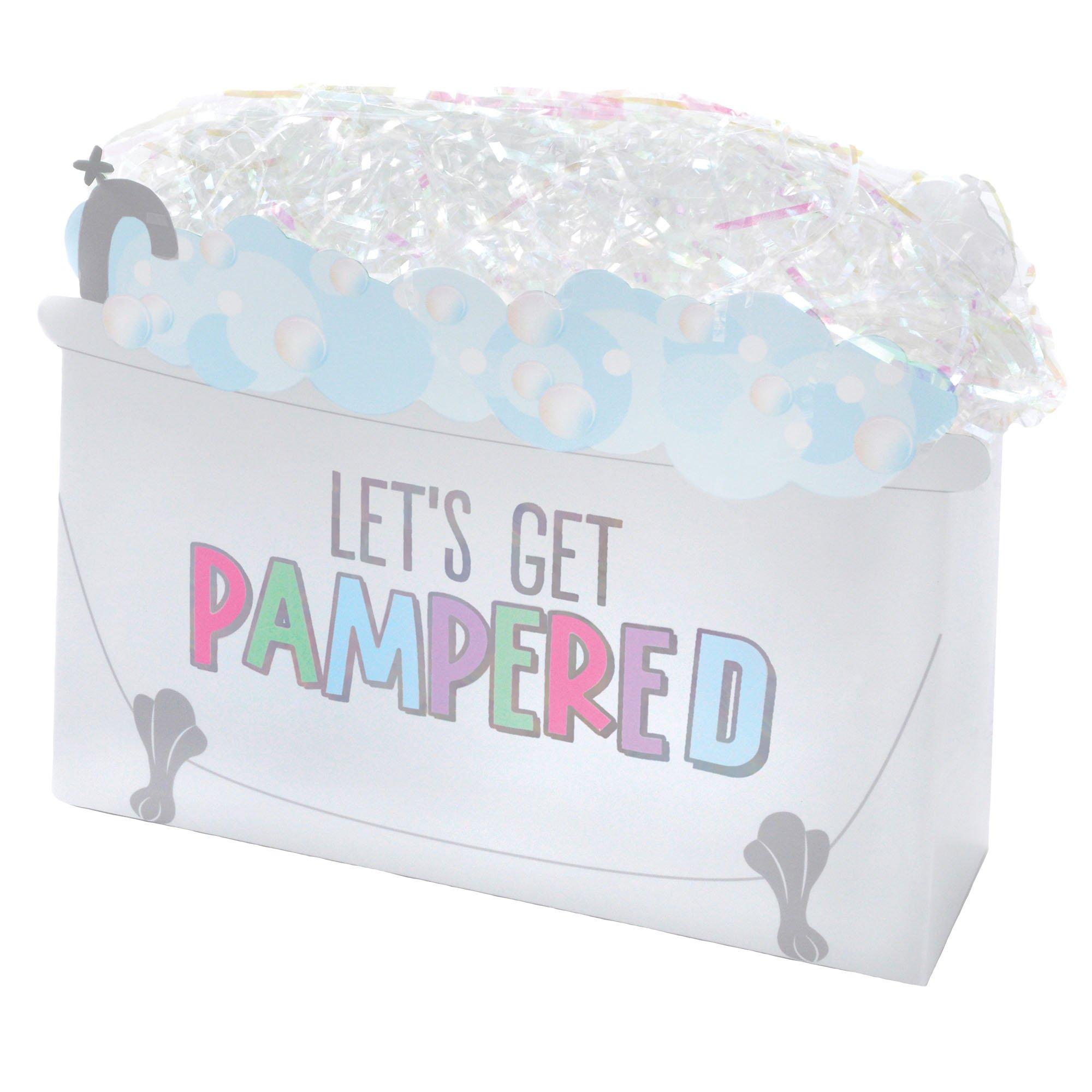 Bubble Bathtub Cardstock & Plastic Favor Boxes. 8ct - Spa Party - Image 2