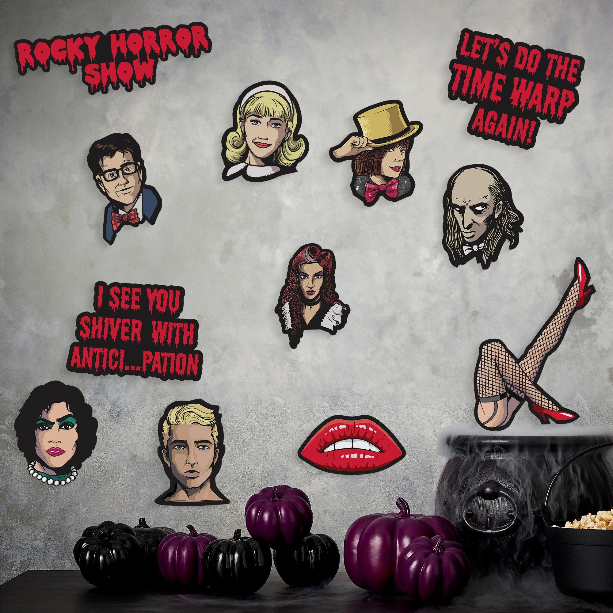 Rocky Horror Show Cardstock Cutouts. 12pc - Image 6
