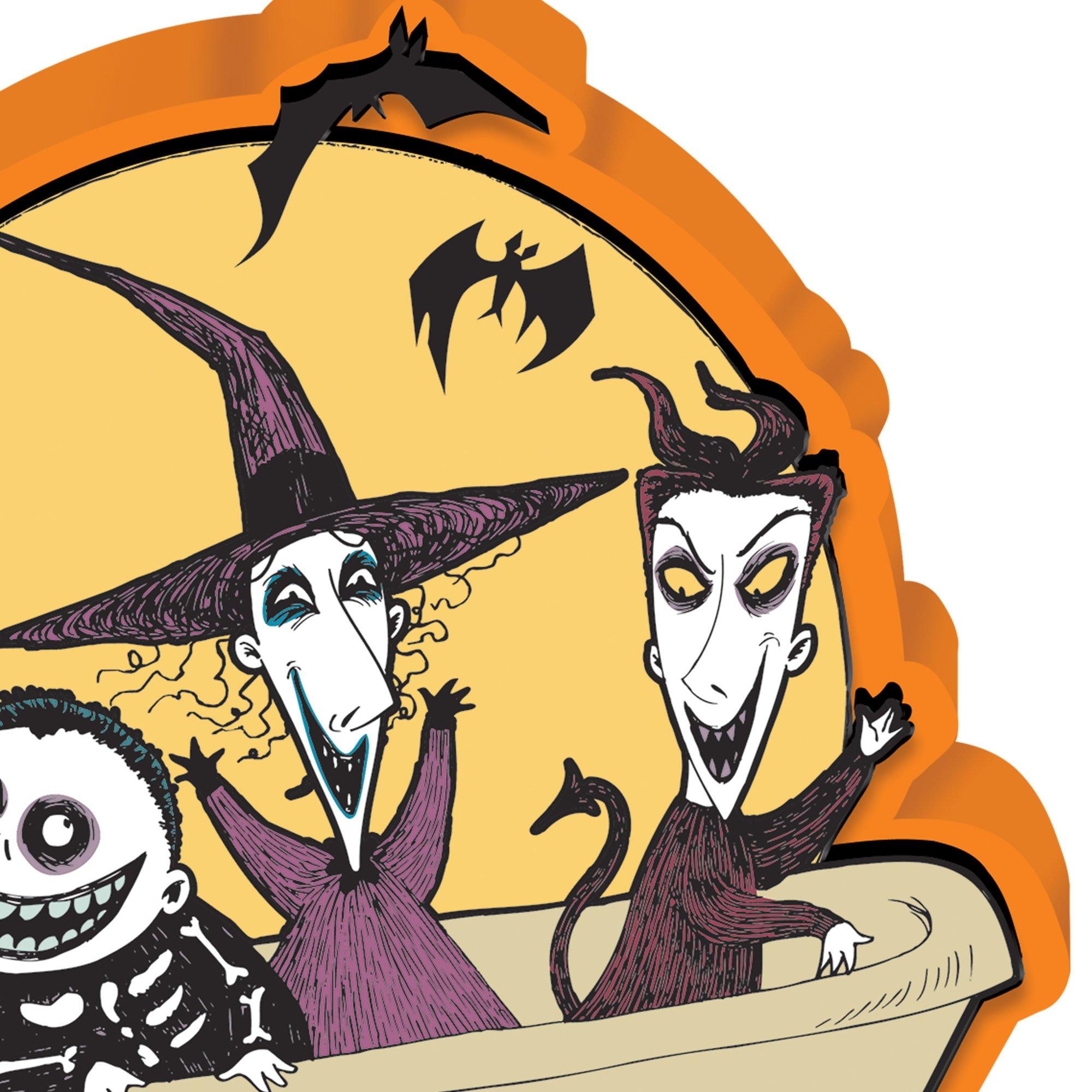 Lock. Shock & Barrel MDF Standing Sign. 10in x 12in - Nightmare Before Christmas - Image 3