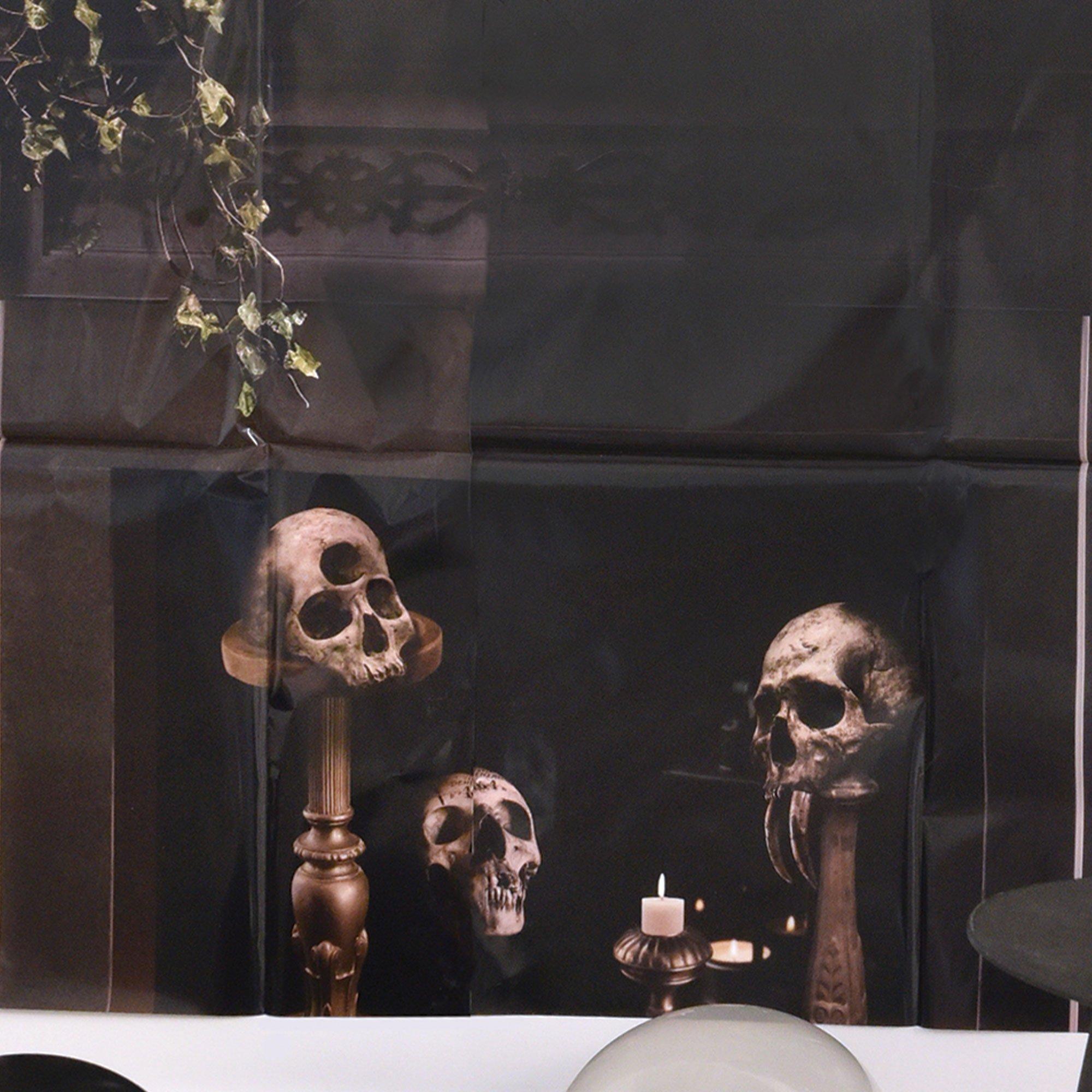 3D Dark Academia Plastic Scene Setter with Add-Ons. 5.4ft x 5.4ft - Image 3